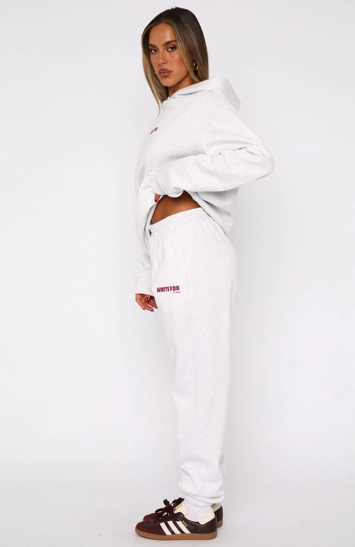 11th Street New York Or Nowhere Sweatpants Berry Blast - Image 3