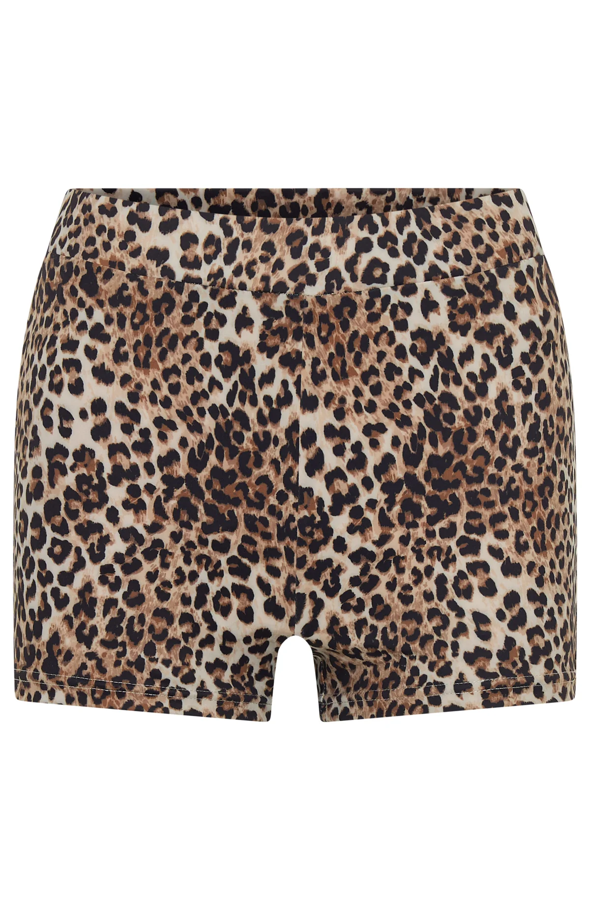 11th Street She's So Lucky Bike Shorts Leopard Splice - Image 5