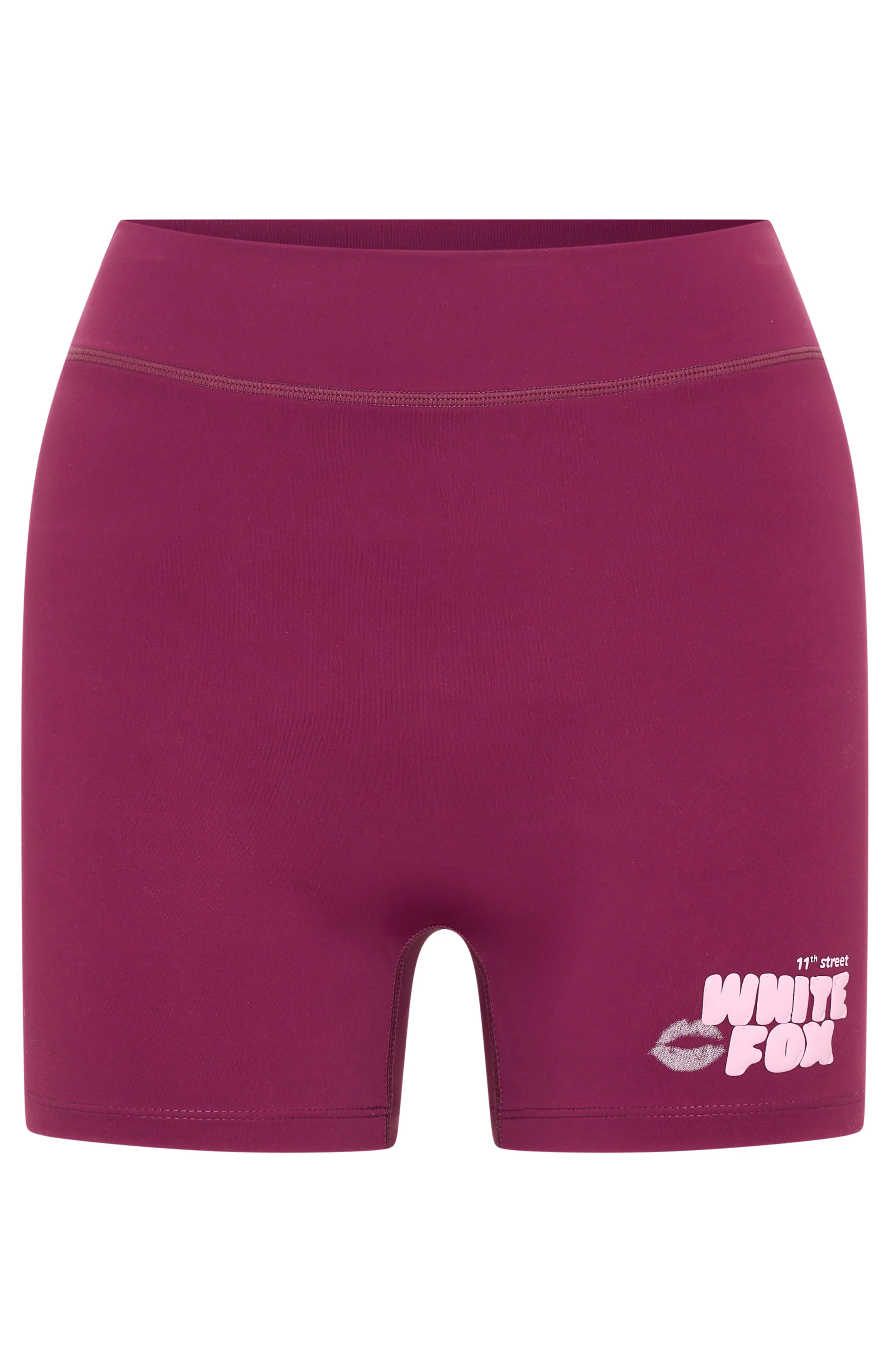 11th Street Sweet Kisses Bike Shorts Very Berry - Image 5