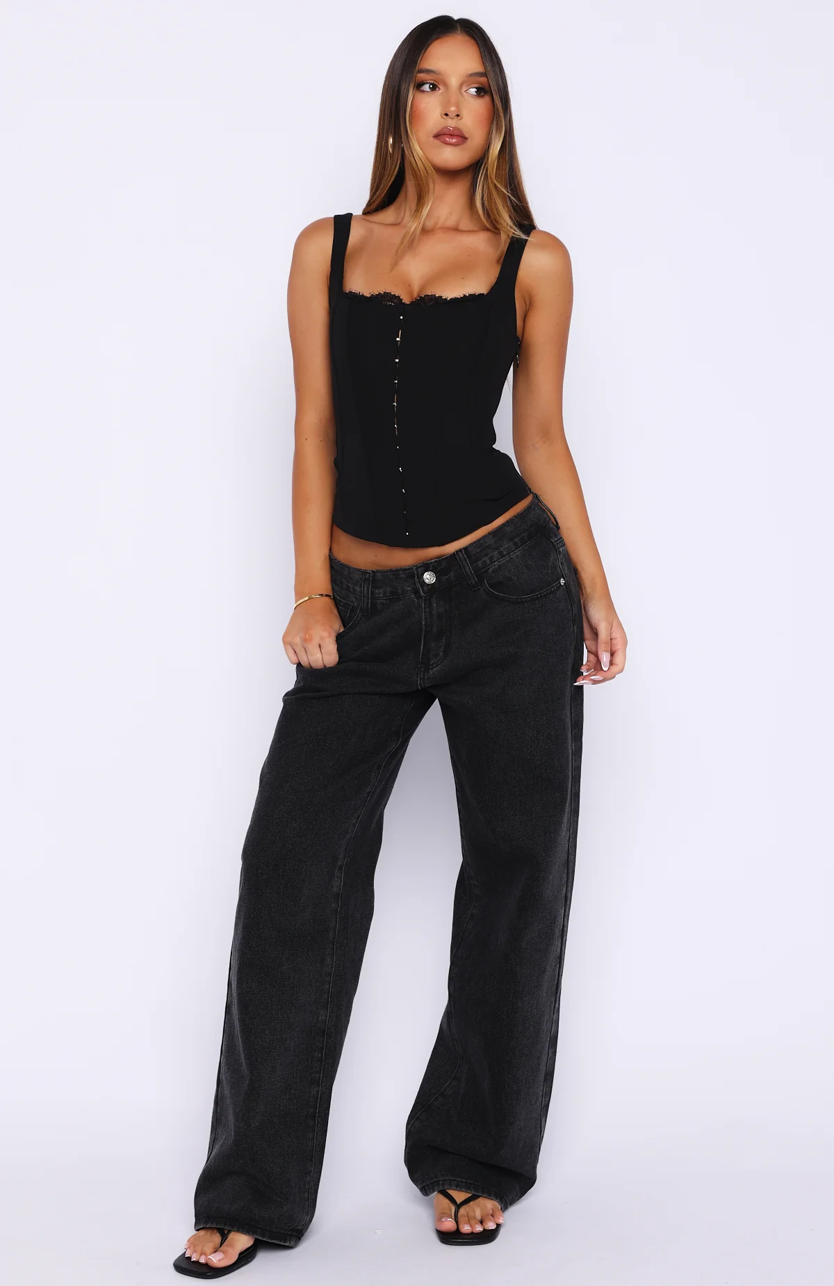 Adore Me Bustier Black - Image 6
