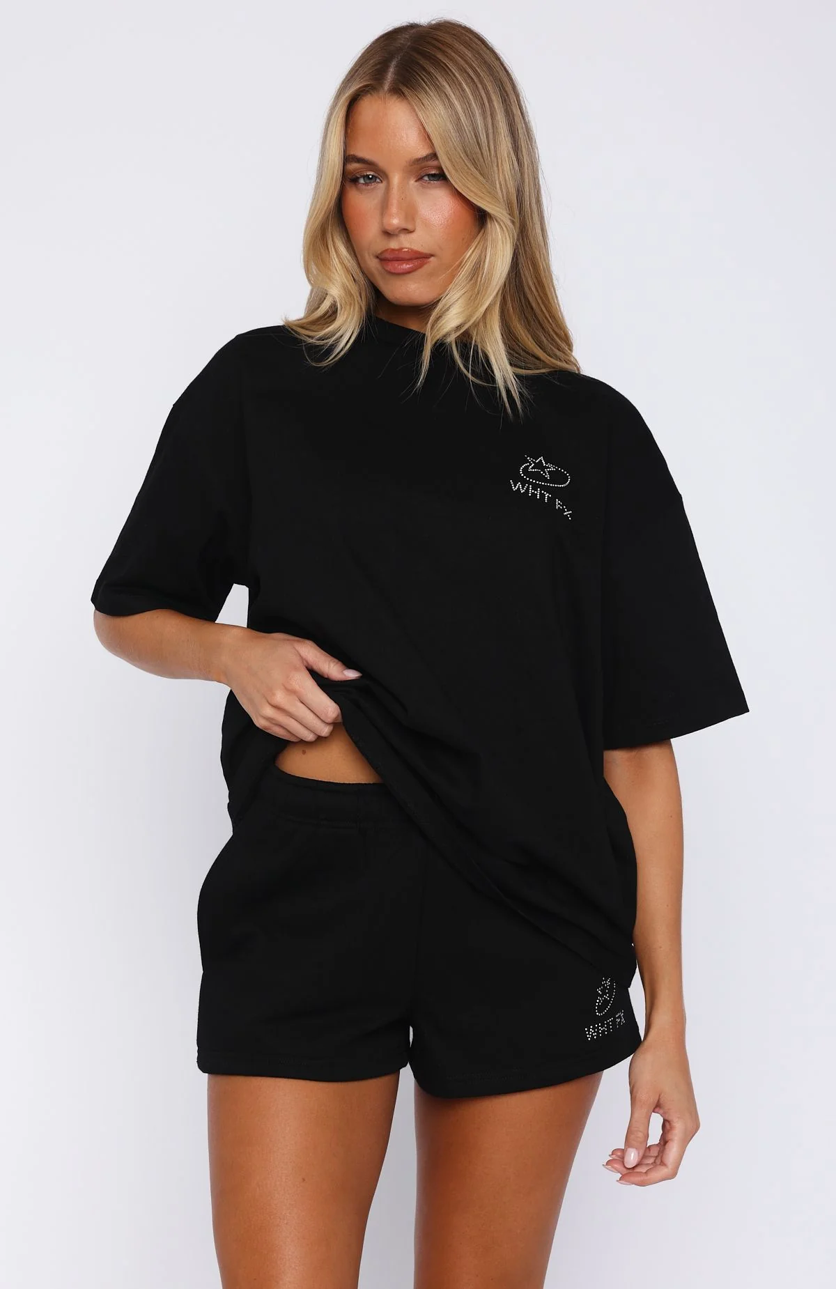 Always Shining Lounge Shorts Black - Image 2