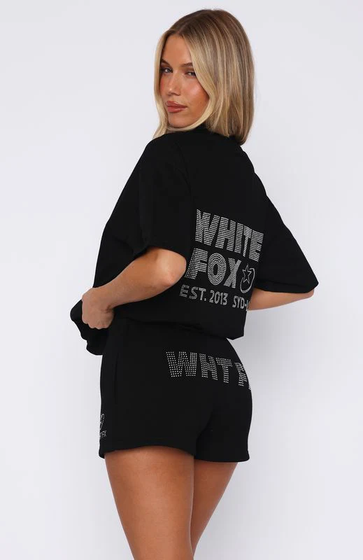 Always Shining Lounge Shorts Black - Image 4