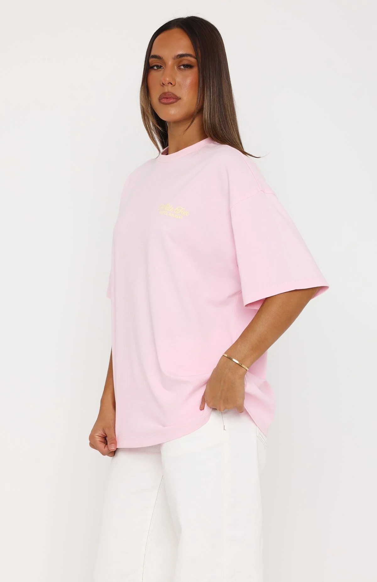 Amalfi Moments Oversized Tee Pink - Image 4
