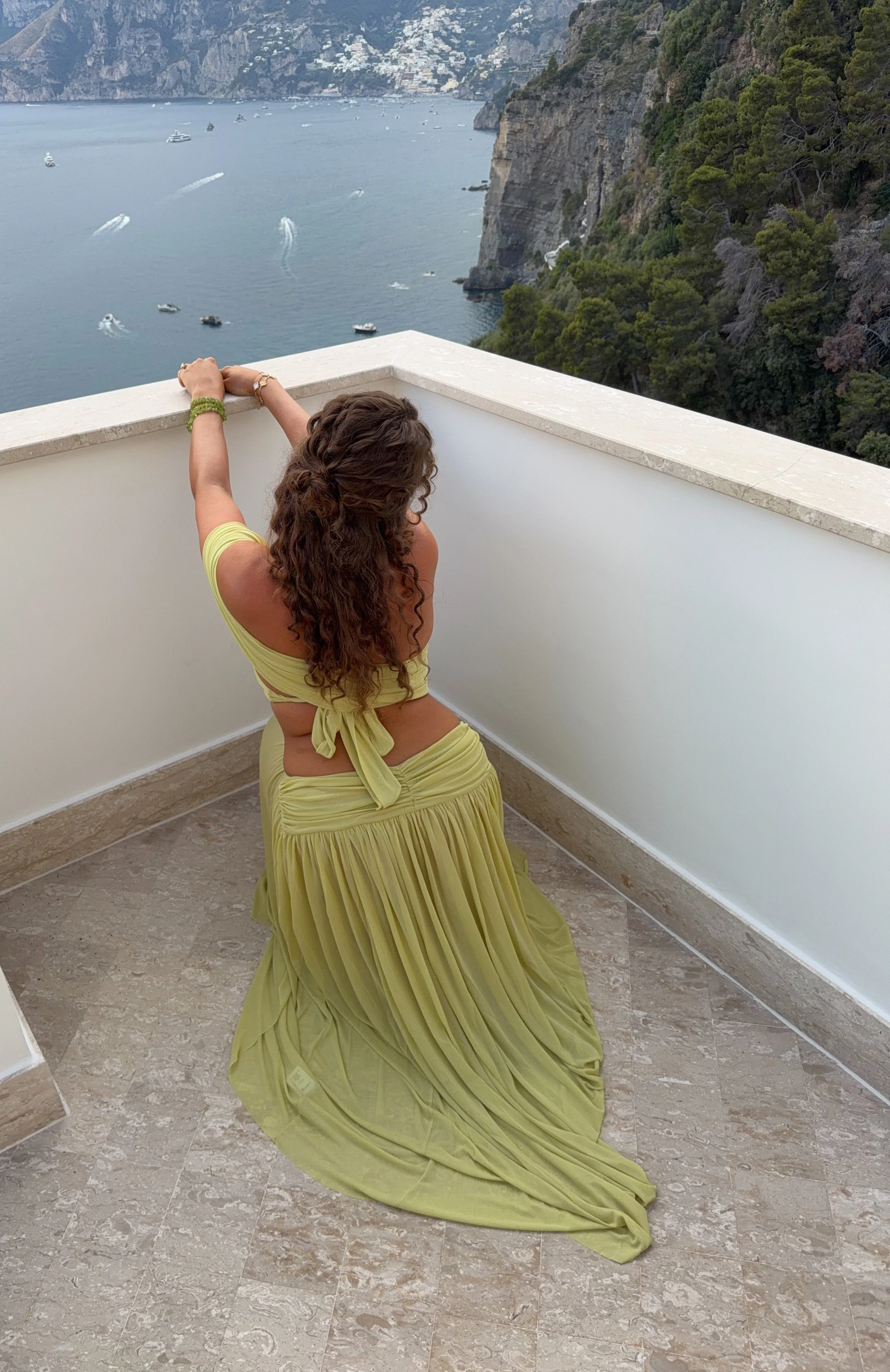 Amore Ease Maxi Skirt Pistachio Mist - Image 8
