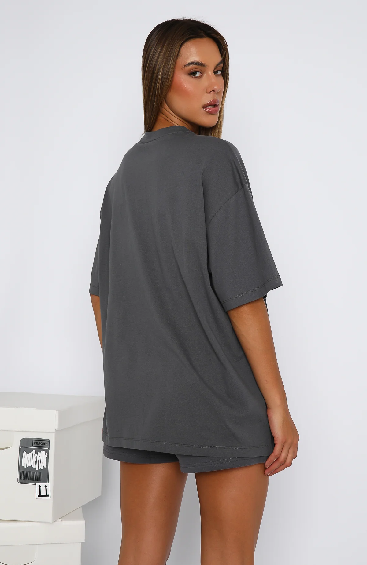 Archive 6.0 Oversized Tee Ash - Image 4