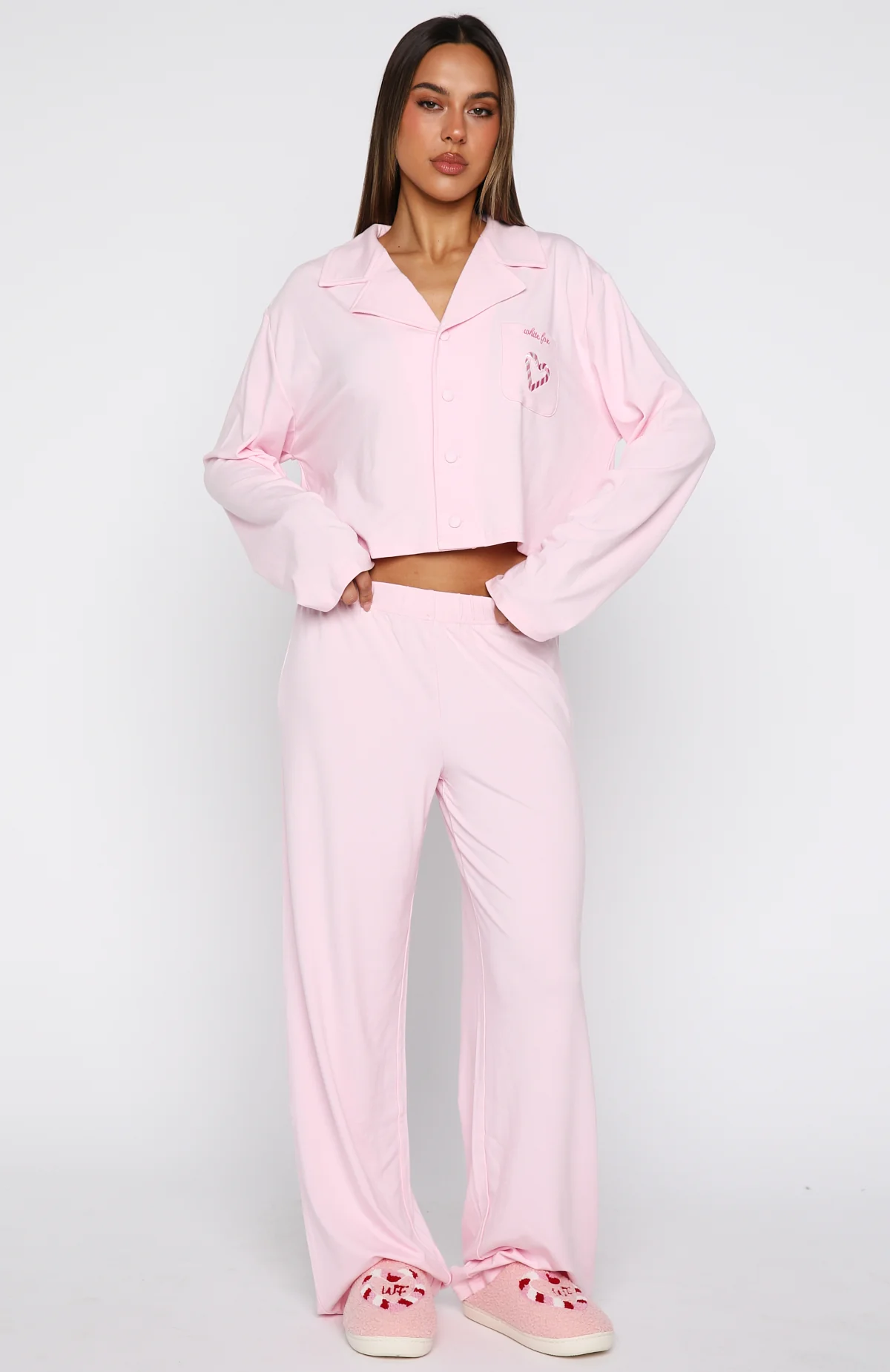 Bedtime Bliss Pyjama Set Soft Pink - Image 3