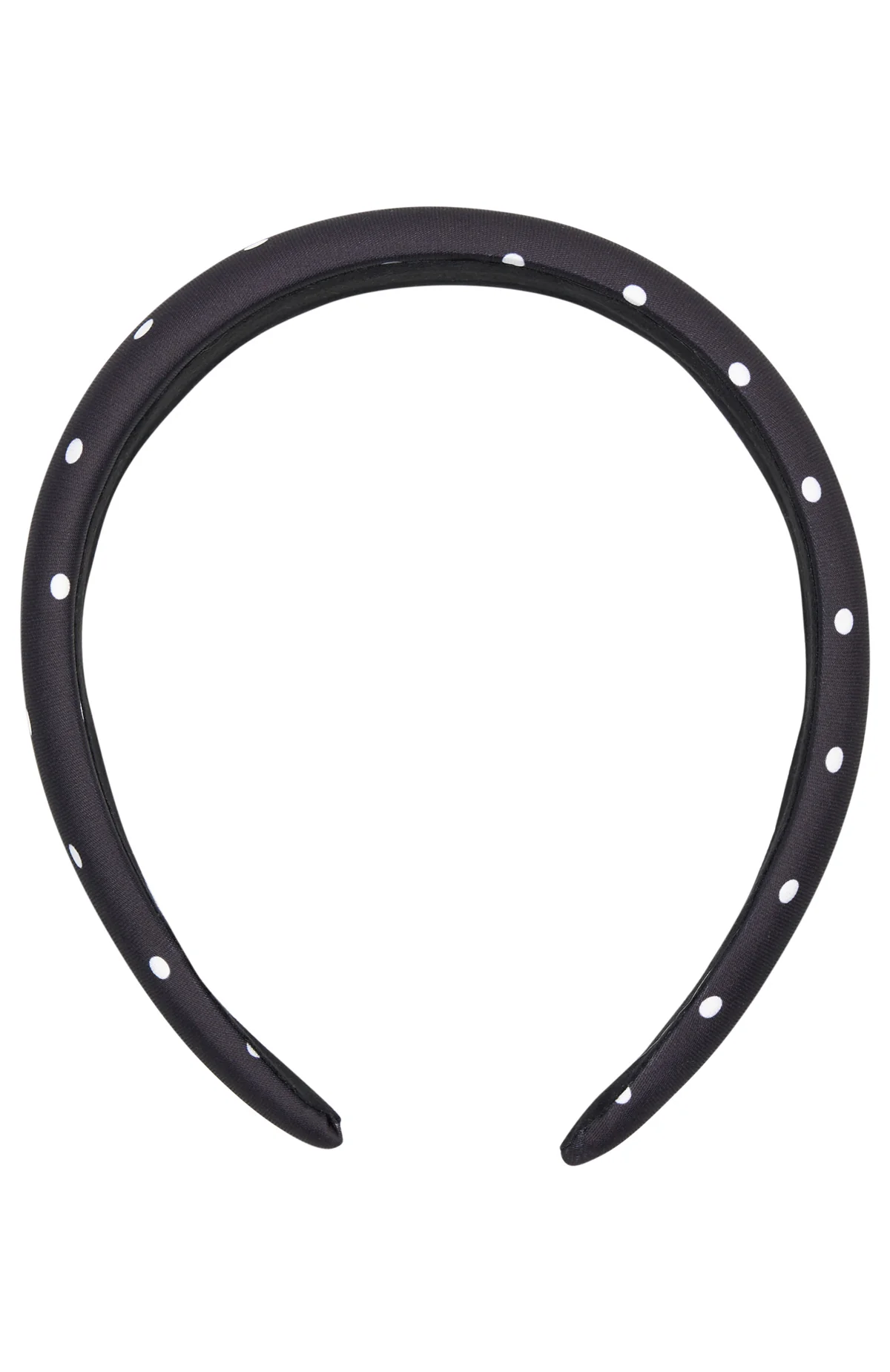 Brantley Headband Black Polka Dot - Image 4
