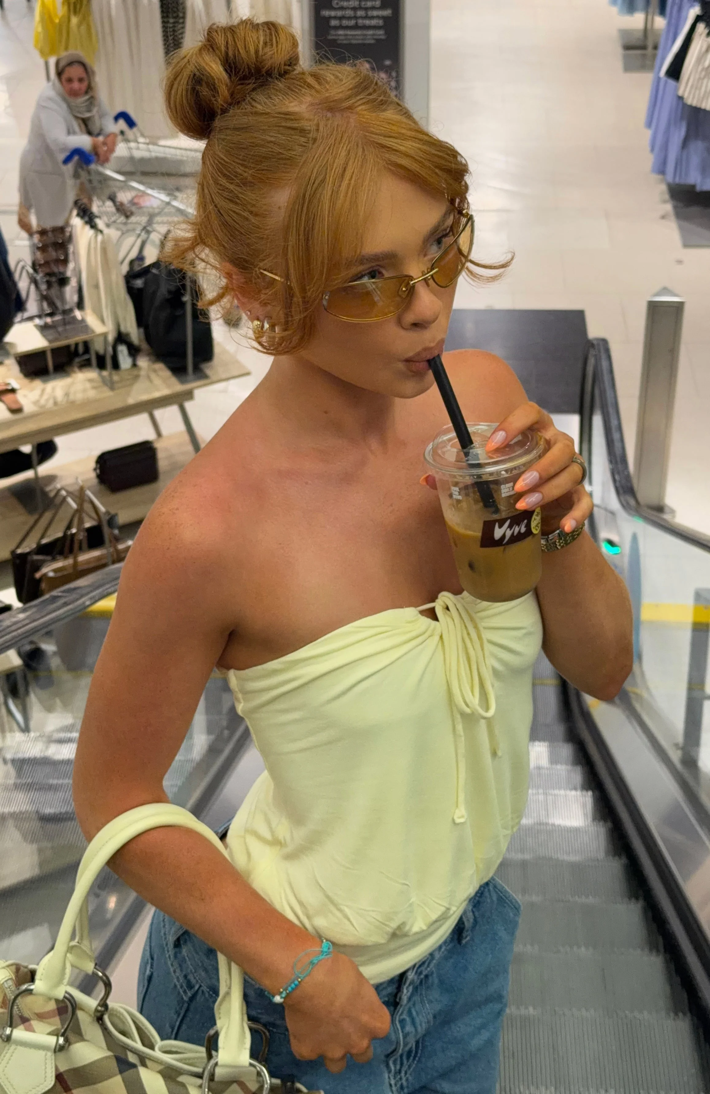 Call Me Maybe Strapless Top Butter - Image 7
