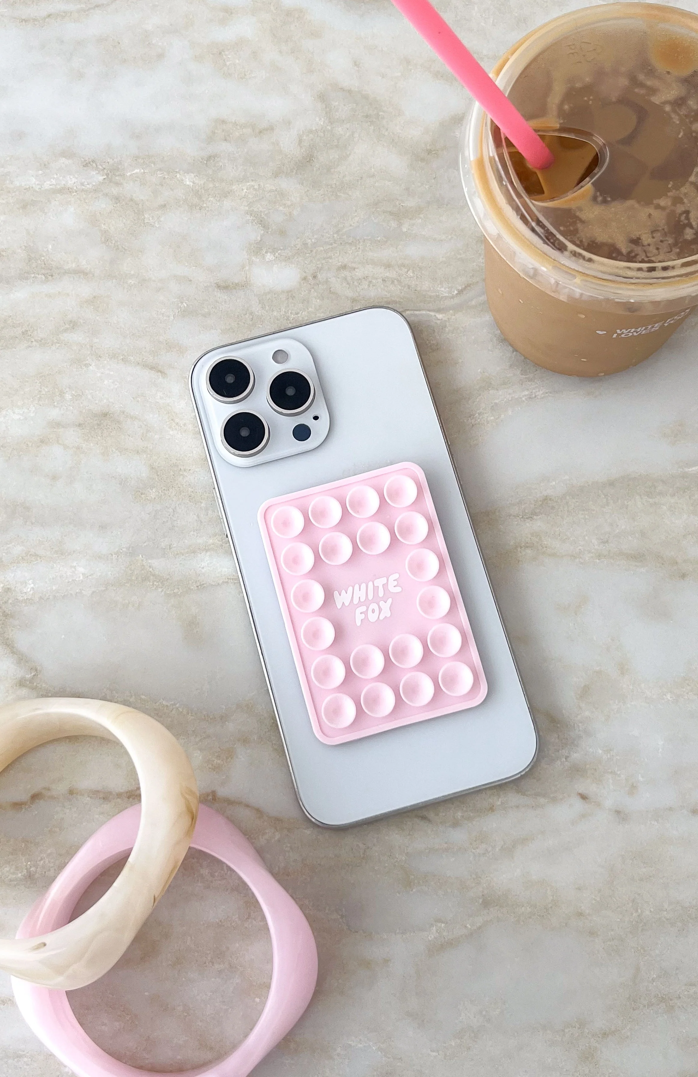 Calling My Cellular Phone Grip Pink/Cream - Image 4