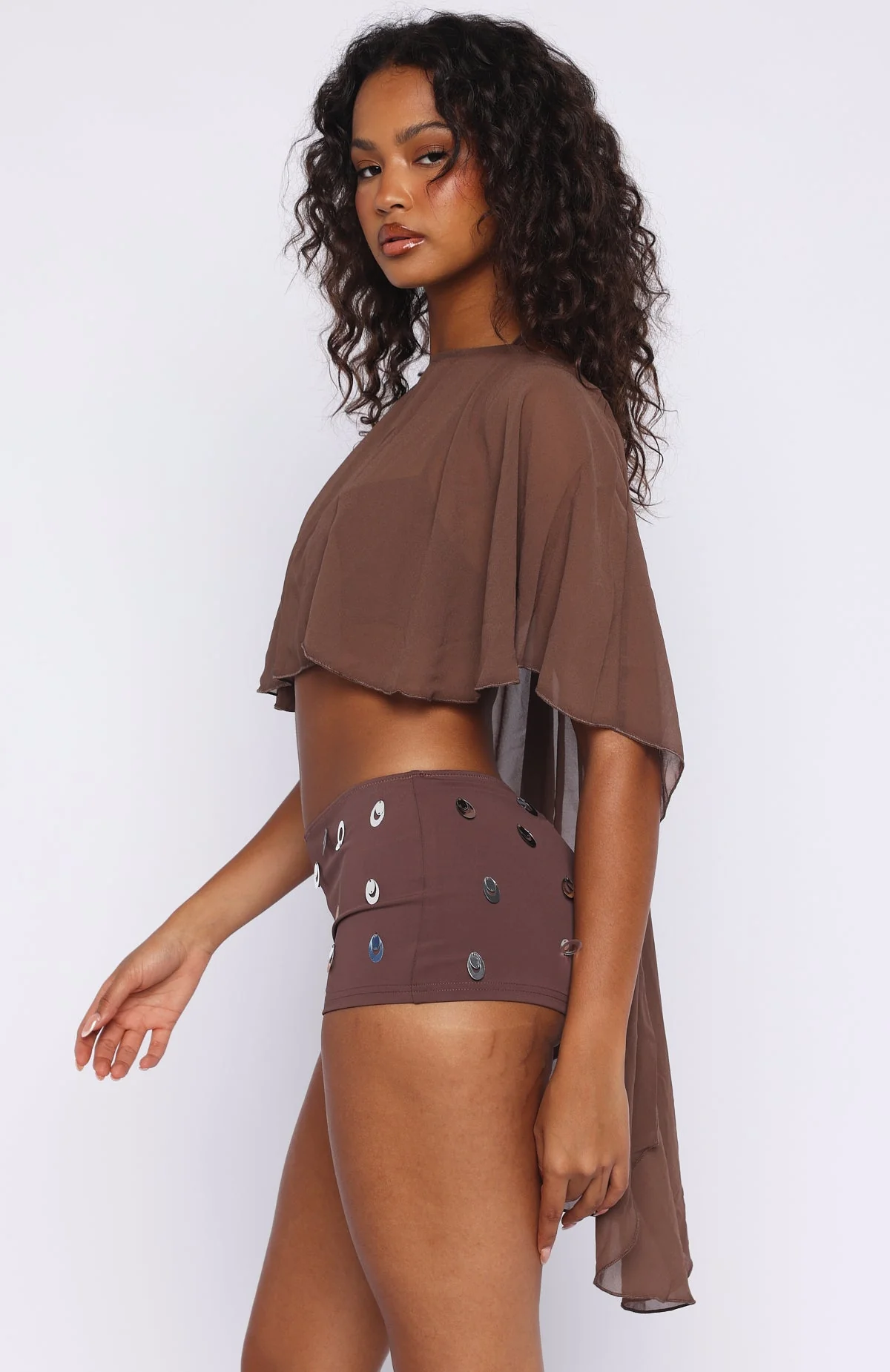 Cloudline Poncho Top Toasted Coconut - Image 3