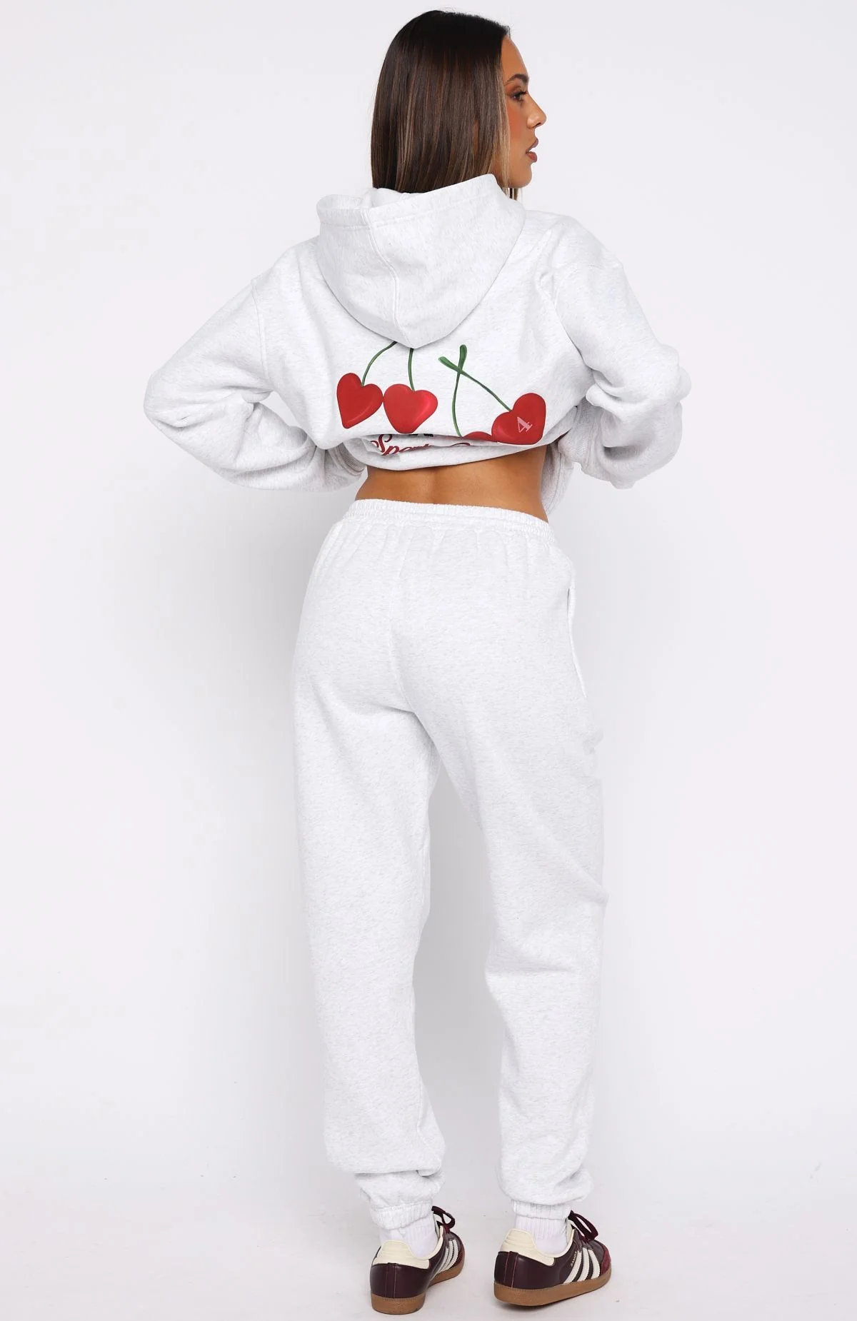 Club 14 Izzy Sweatpants Grey Marle - Image 5