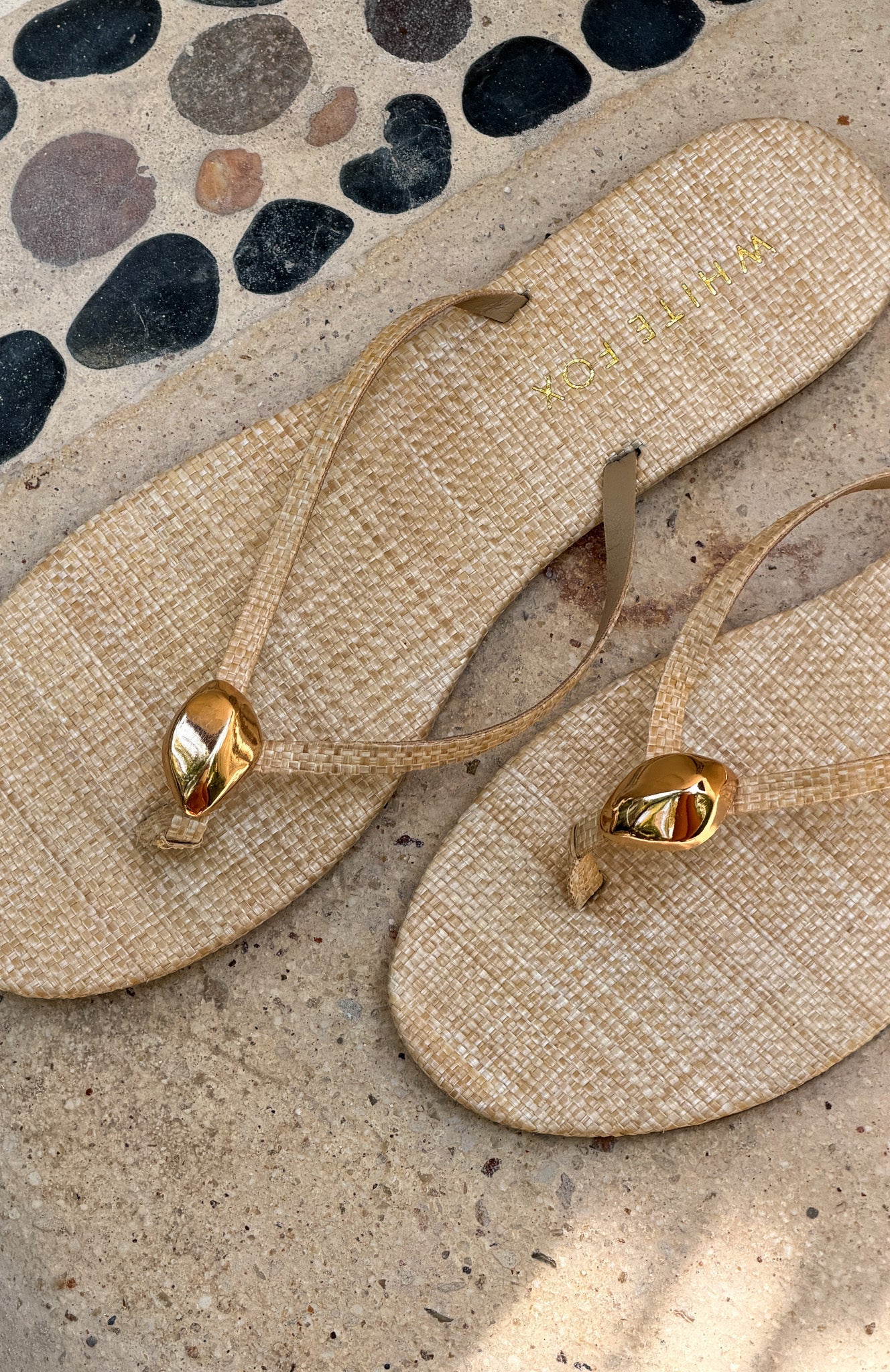 Colt Thong Sandals Natural - Image 7