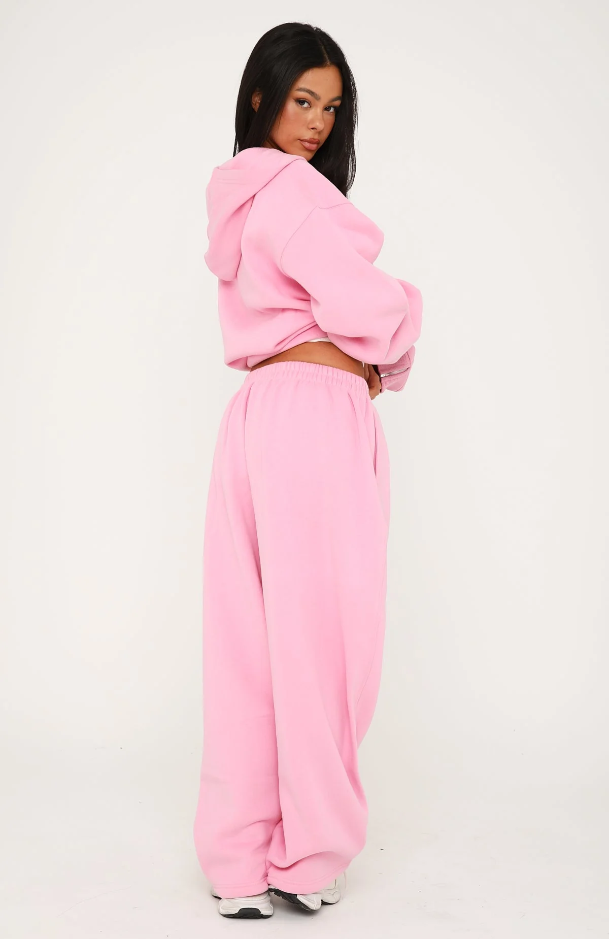 Core Classic Barrel Leg Sweatpants Pink - Image 4