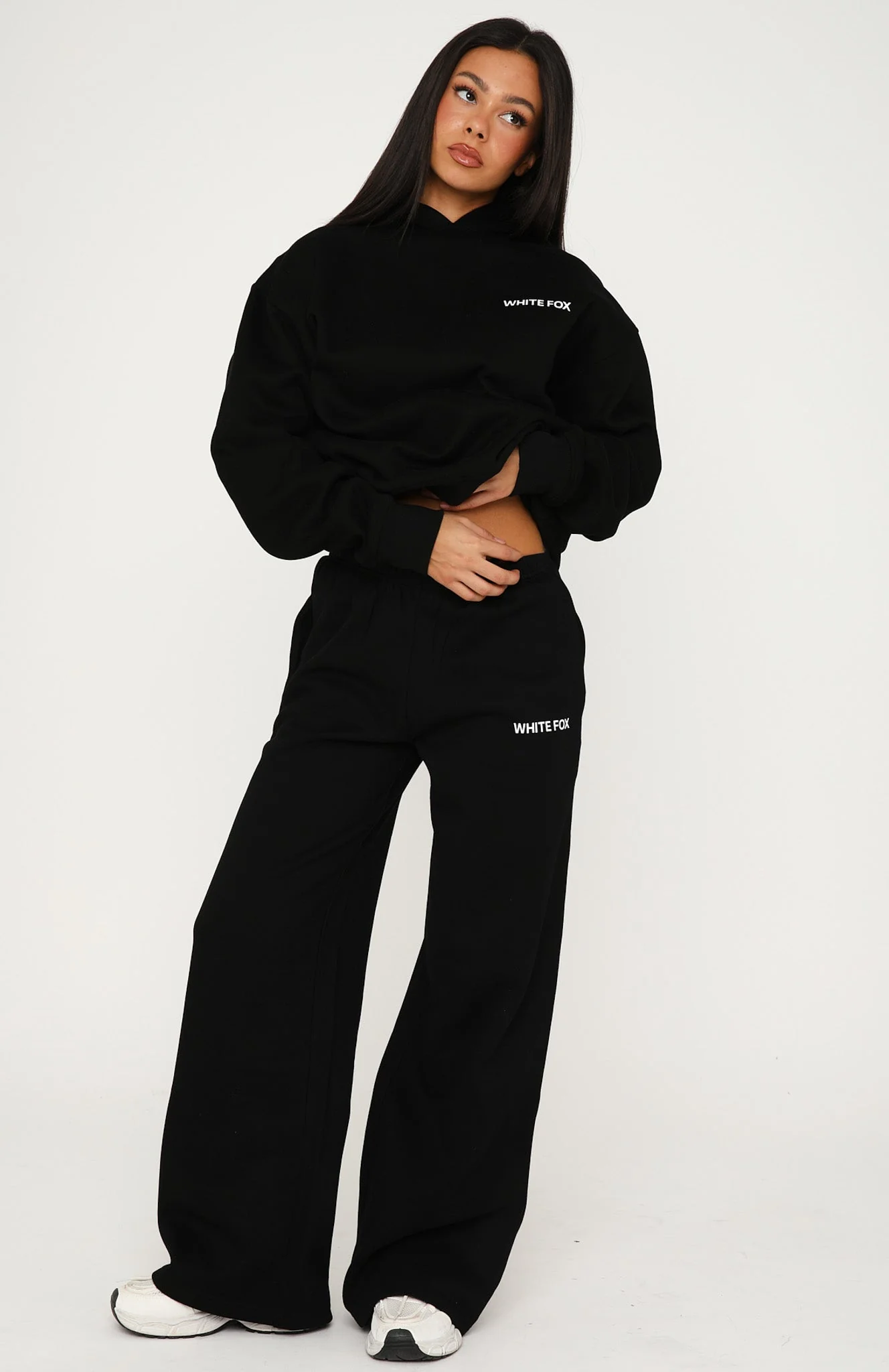 Core Classic Oversized Hoodie Black - Image 5