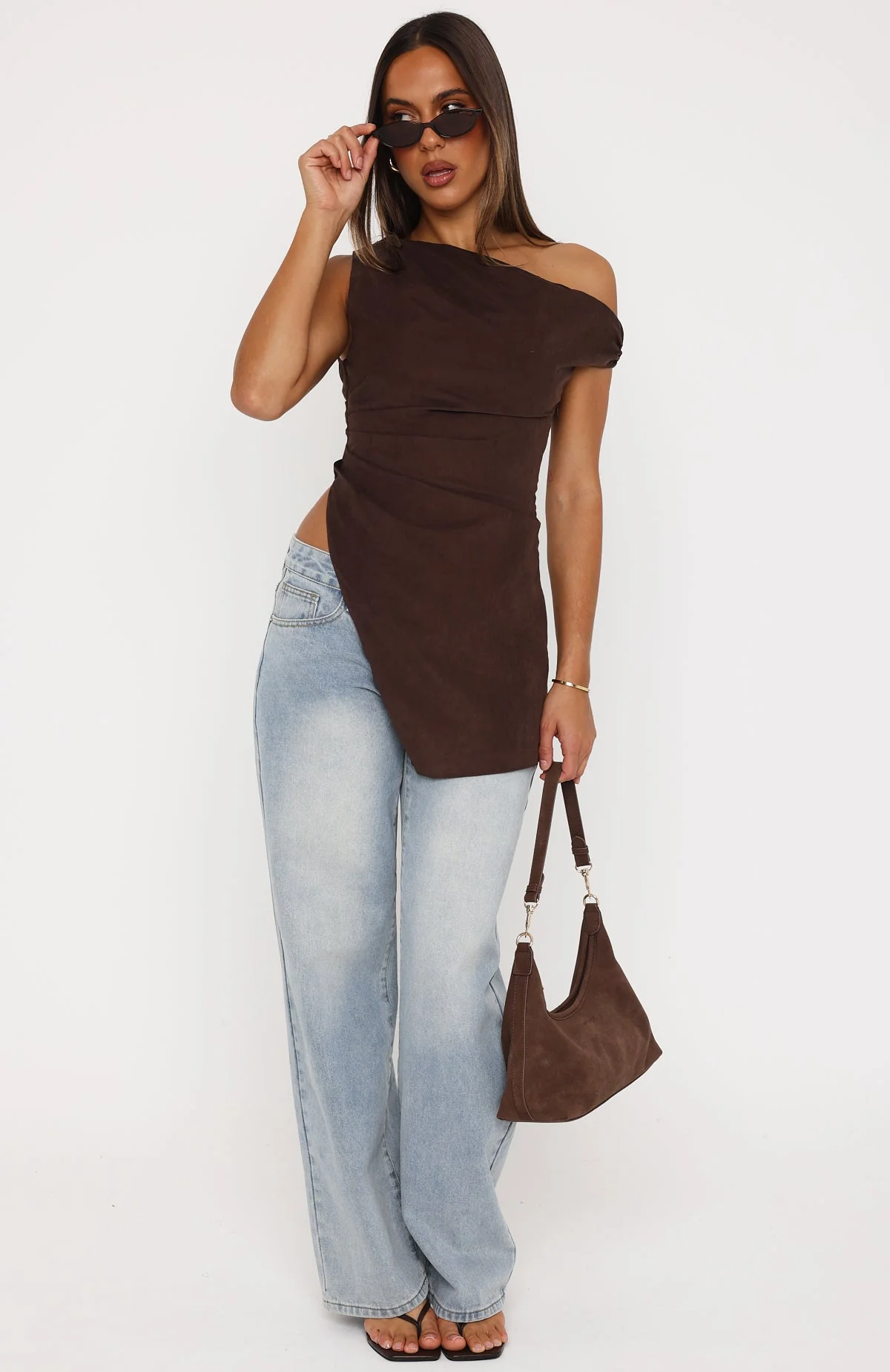 Darling Dreamscape Top Chocolate - Image 6