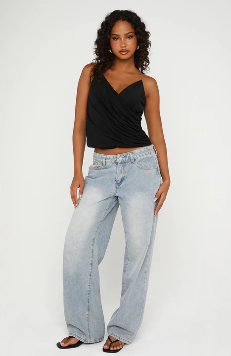 Divine On You Invisible Strap Top Black - Image 6