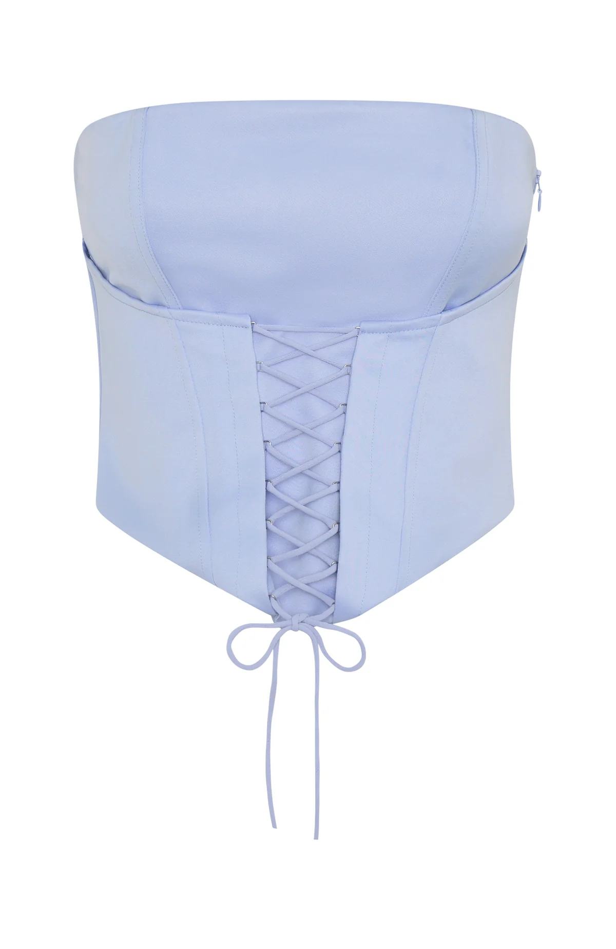 Dreamer's Anthem Strapless Bustier Cornflower Blue - Image 5
