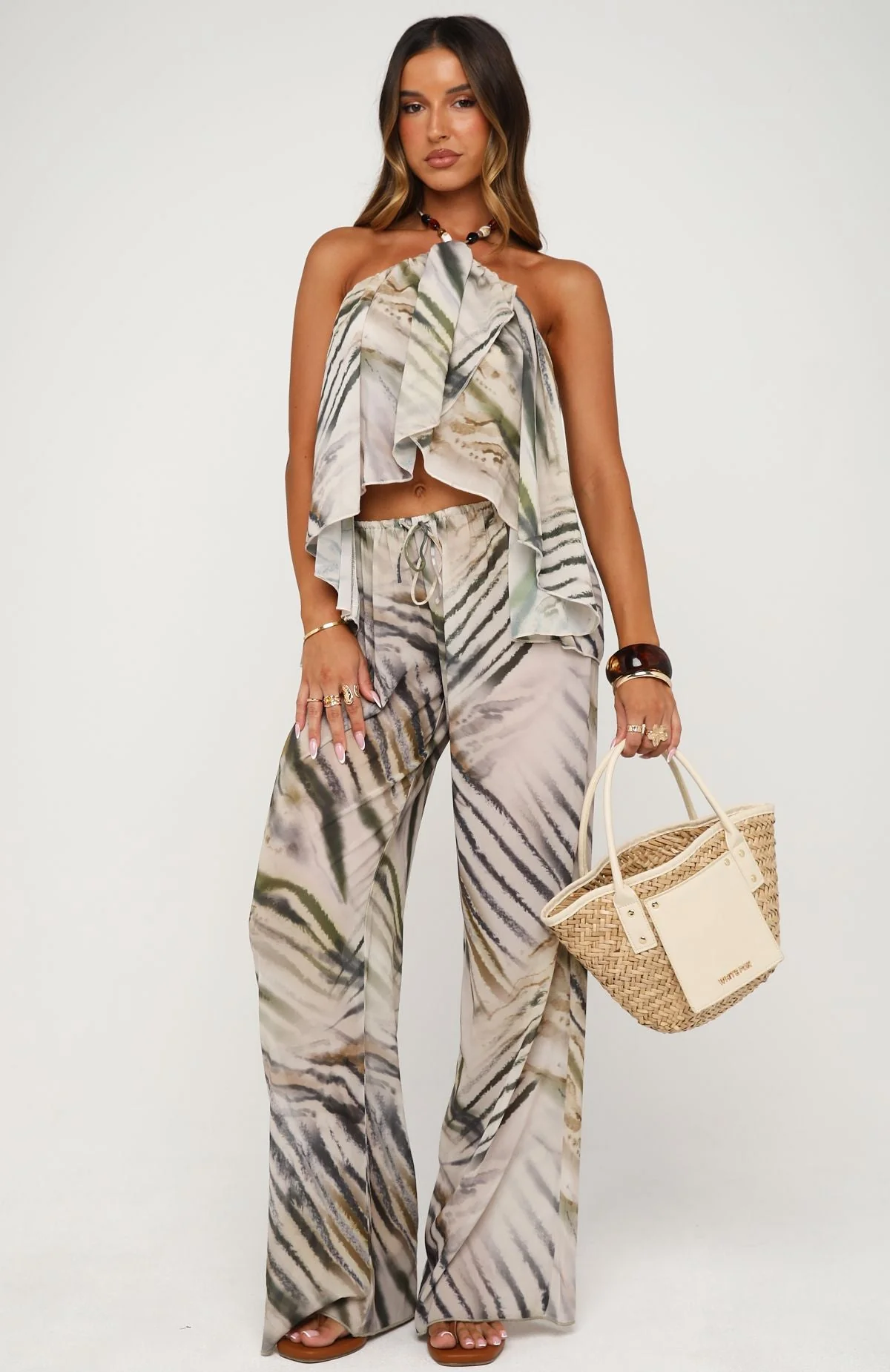 Eternally Lit Halter Top Stonewash - Image 6