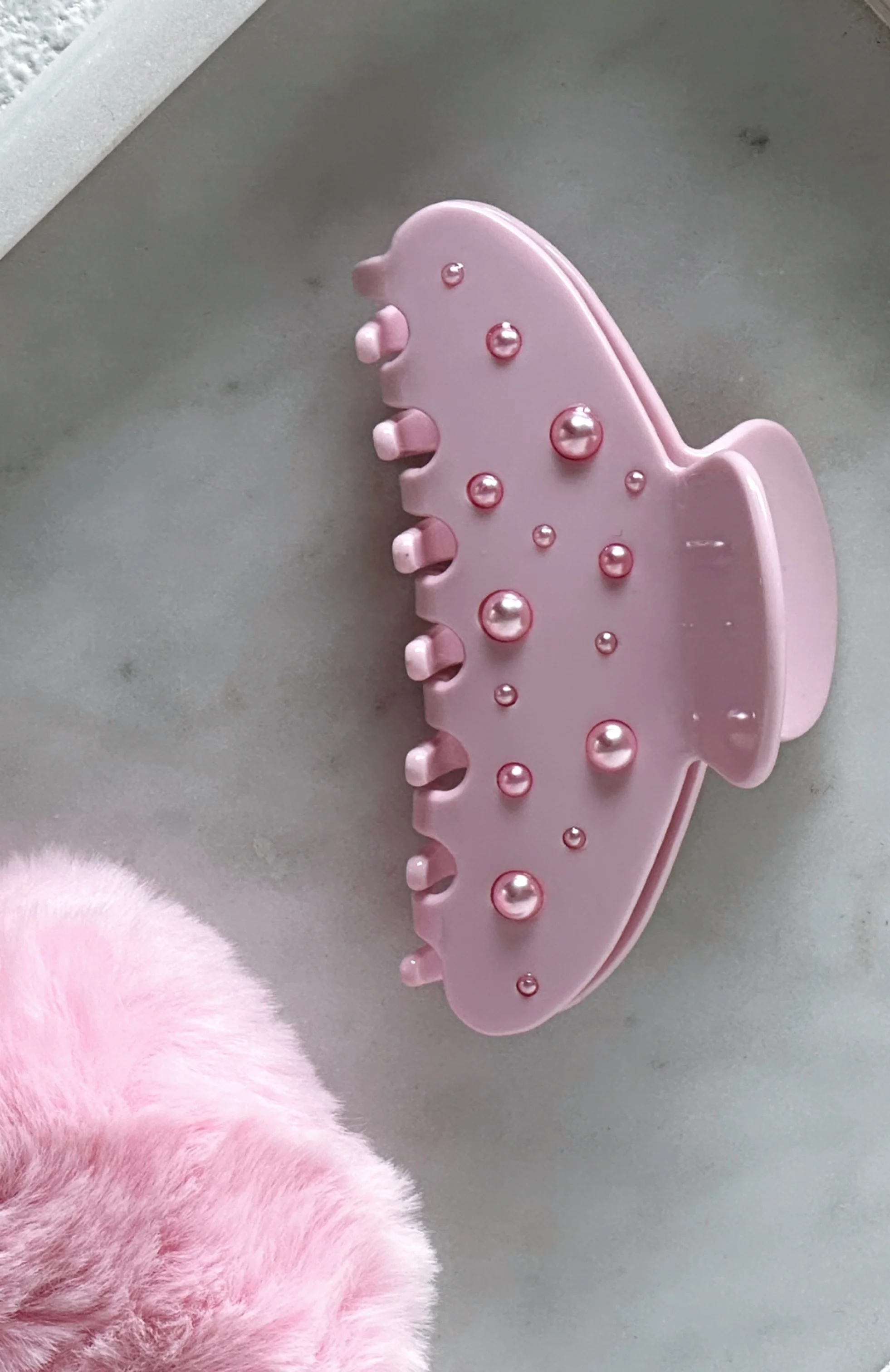 Fiona Hair Clip Baby Pink - Image 3
