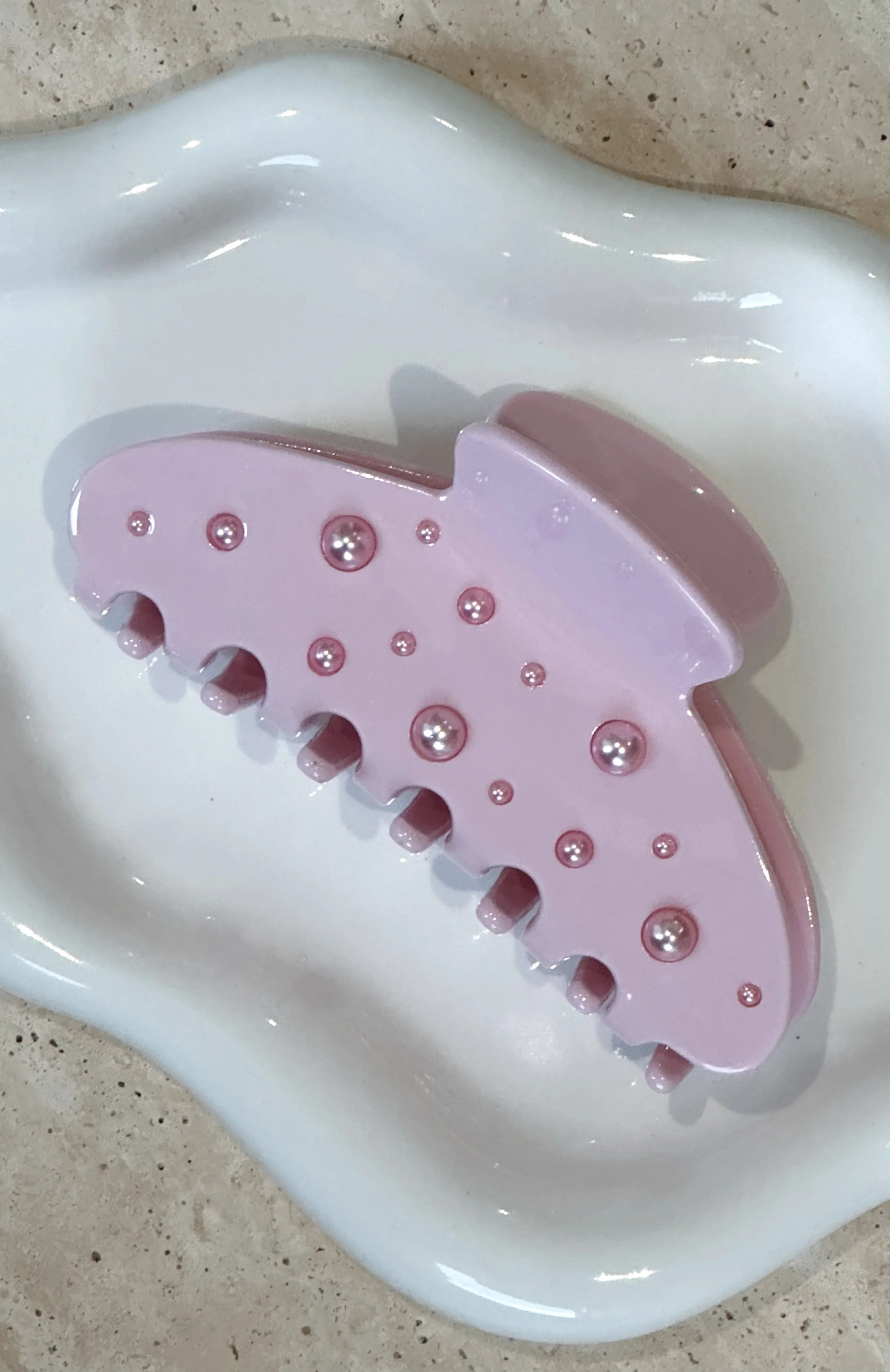 Fiona Hair Clip Baby Pink - Image 4