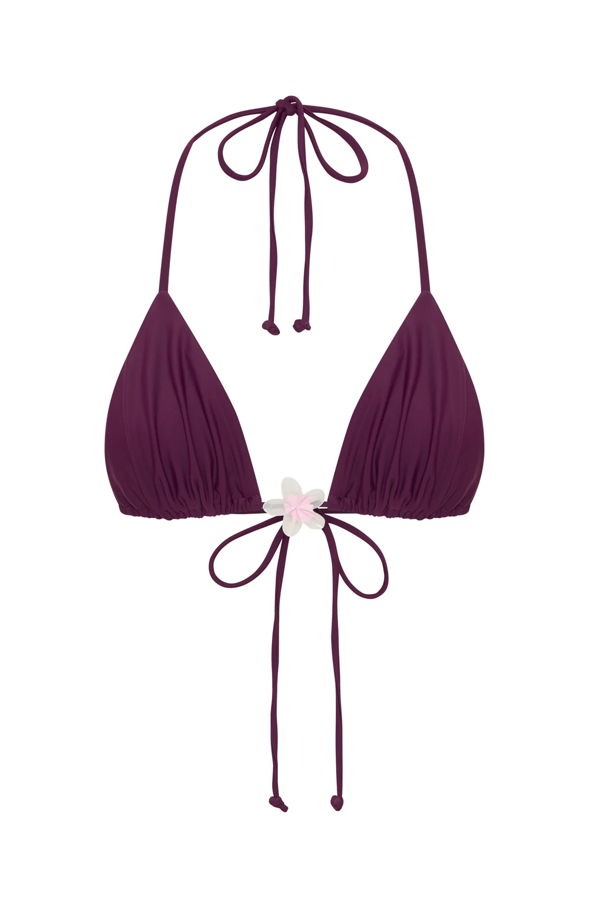 Frangipani Isle Bikini Top Plum - Image 7