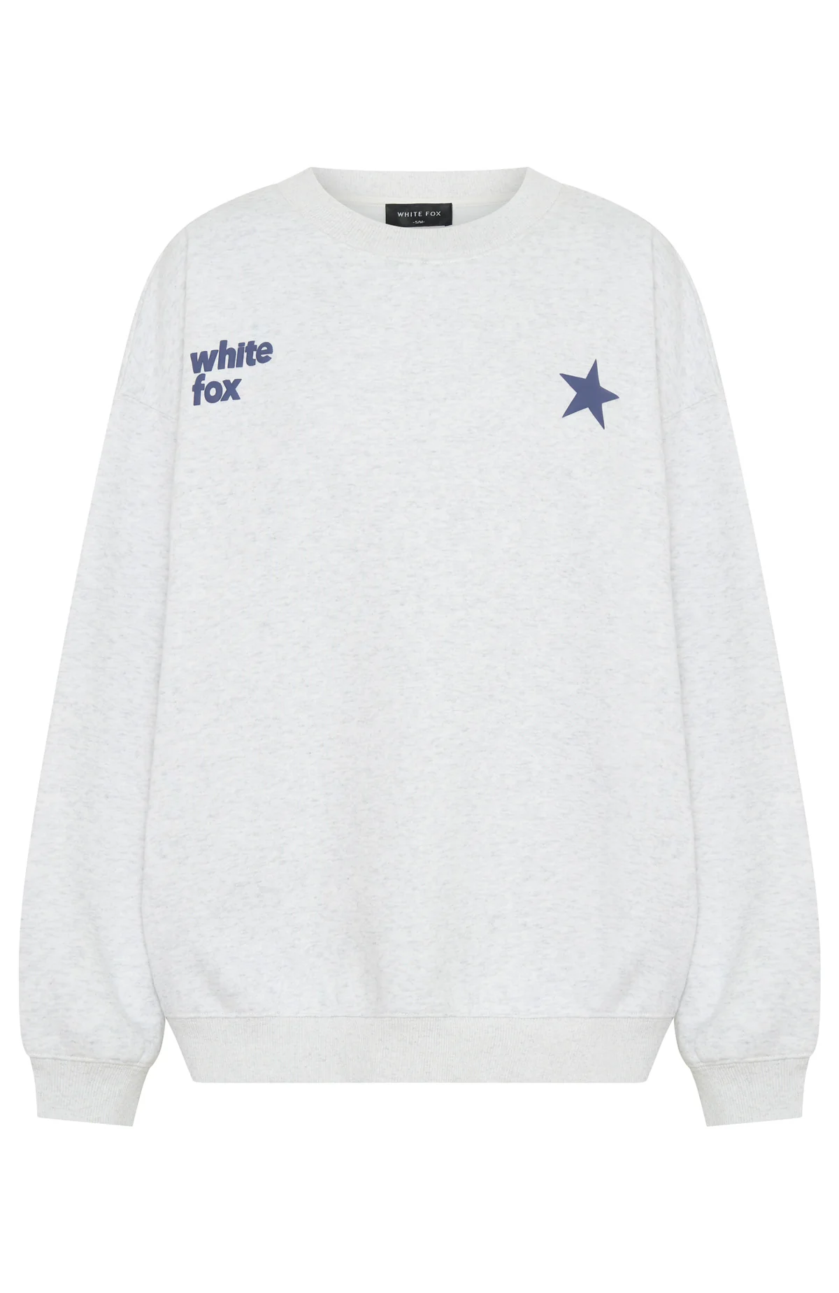 From The Archives Freya Oversized Sweater Grey Marle - Image 6