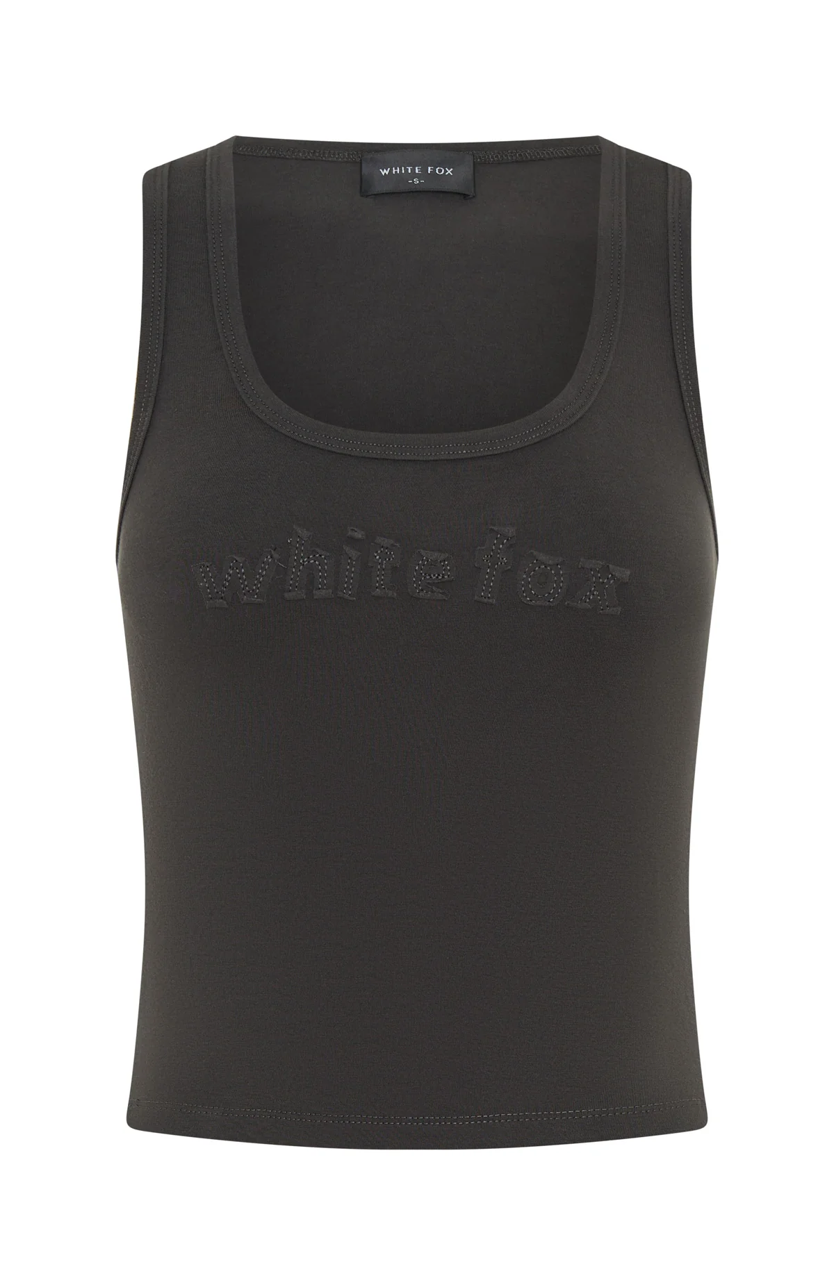 From The Archives Lexi Tank Charcoal - Image 5