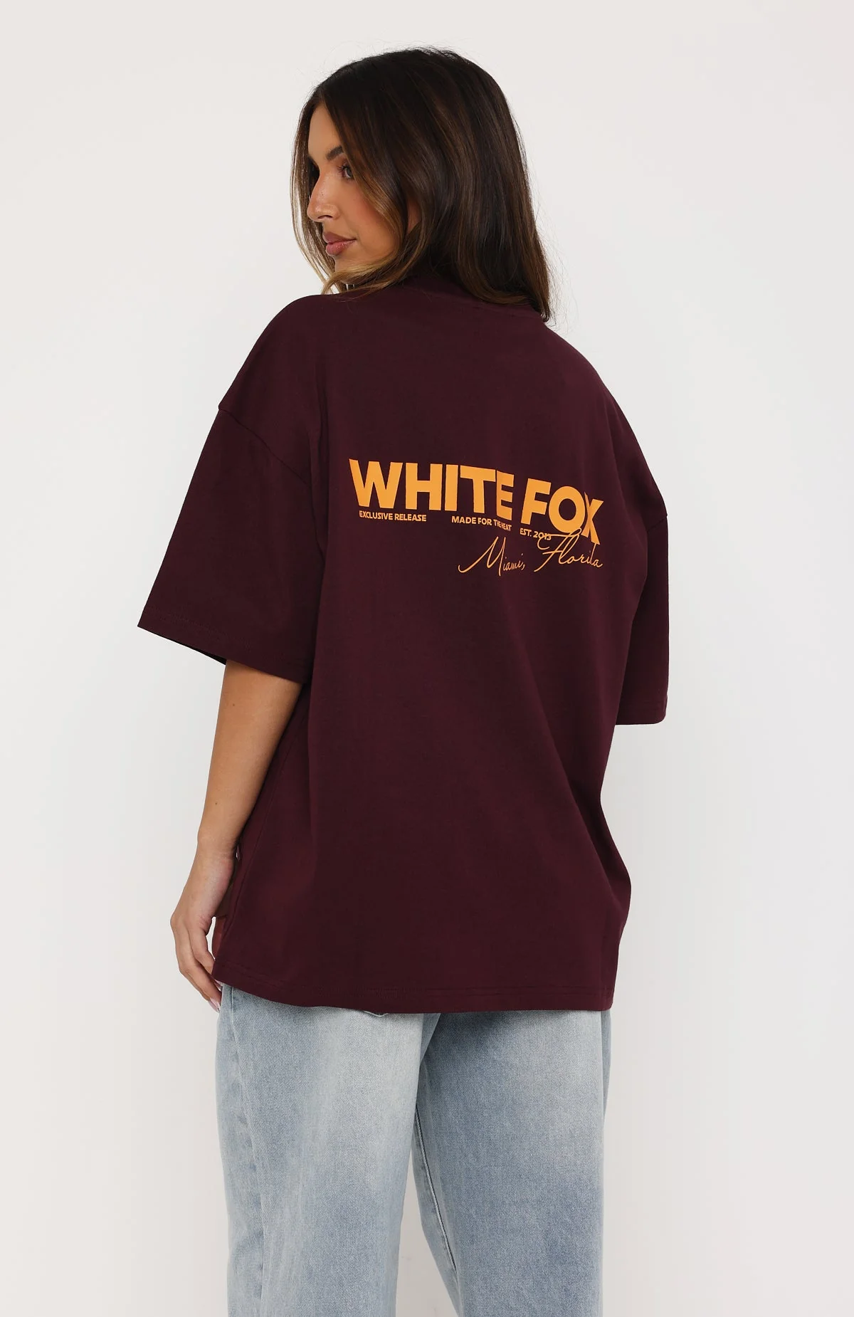Give It Time Oversized Tee Plum - Image 5