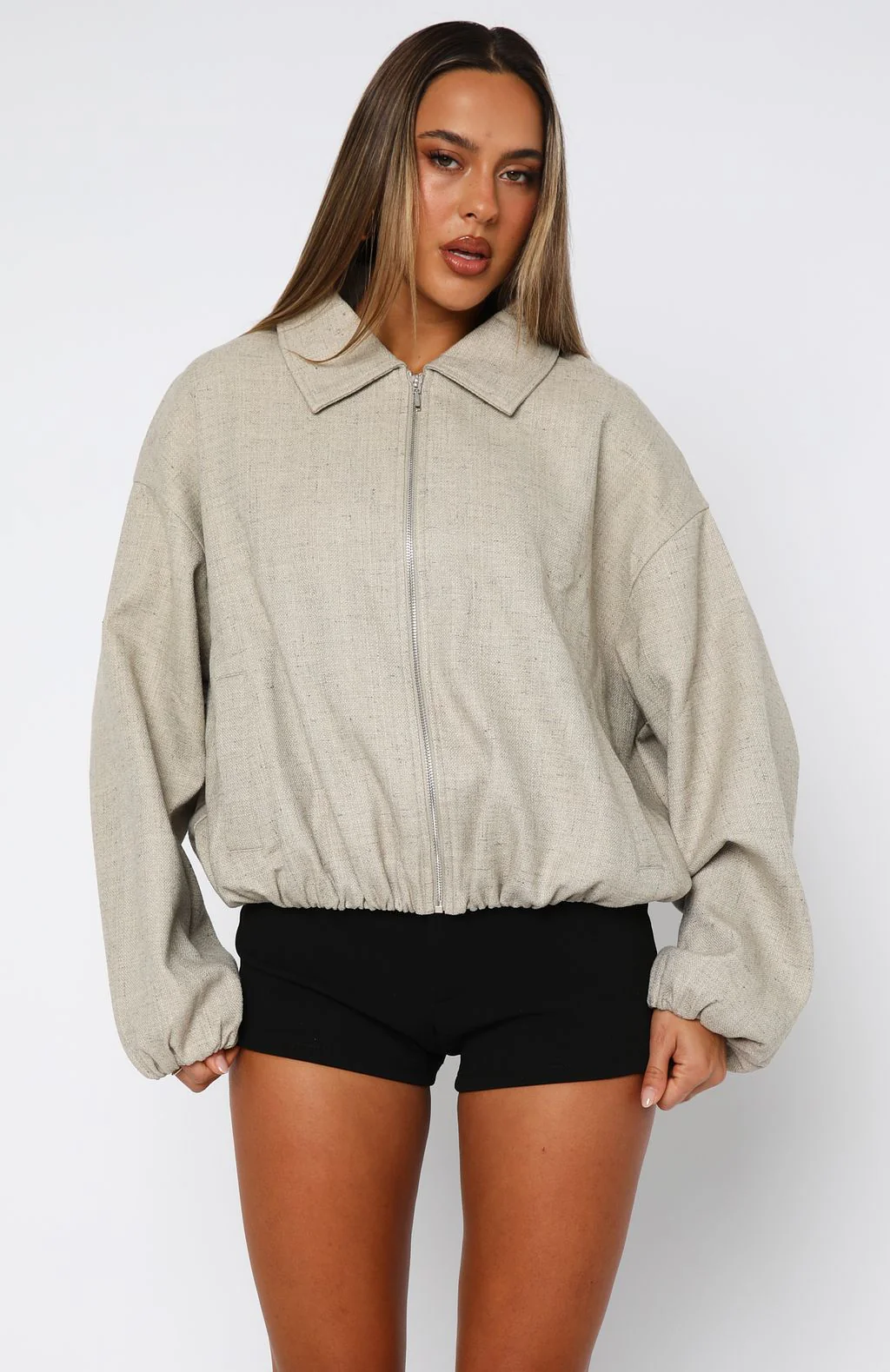 Go Ghost Bomber Jacket Sandshell - Image 5
