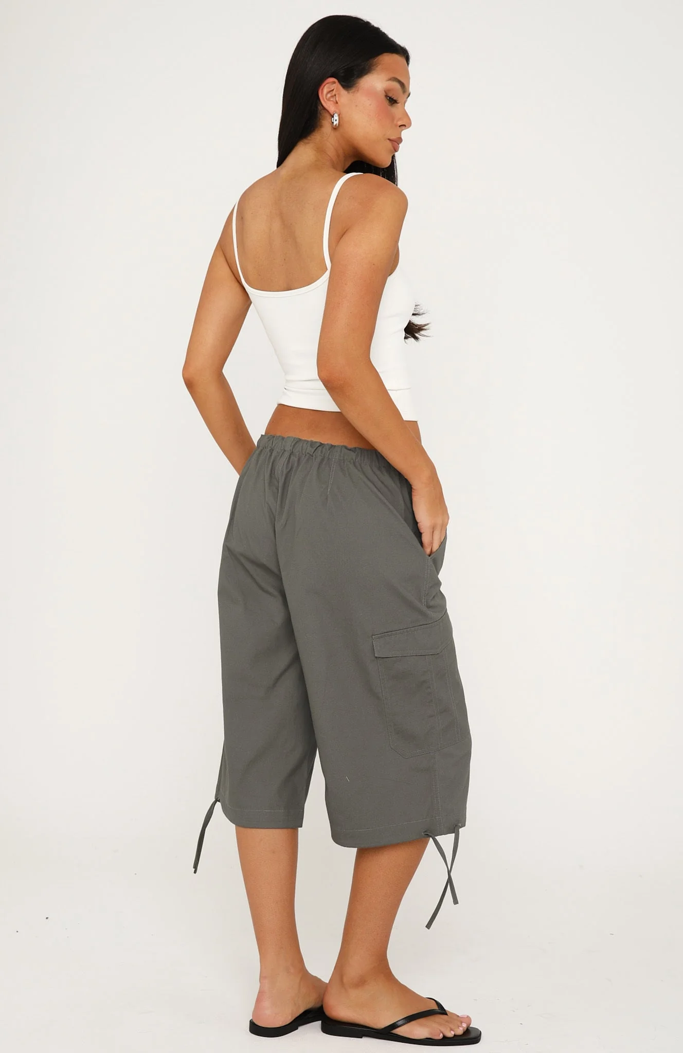 Just My Type Cargo Shorts Petrol - Image 4