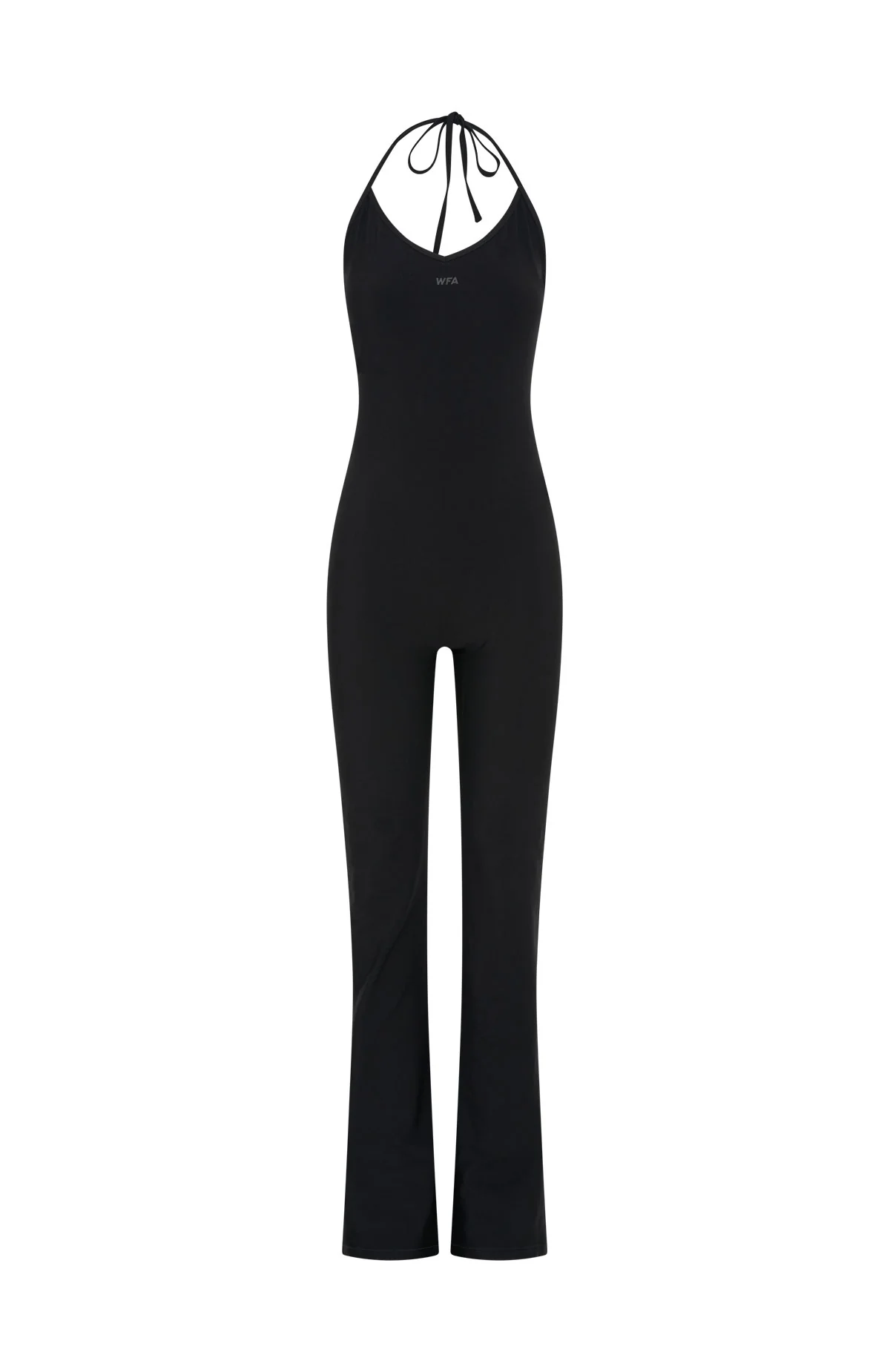 Kinetic Flare Jumpsuit Black - Image 6