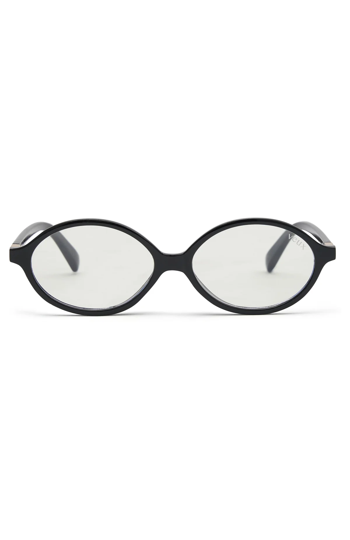 Liam Blue Light Glasses Black/Clear - Image 2