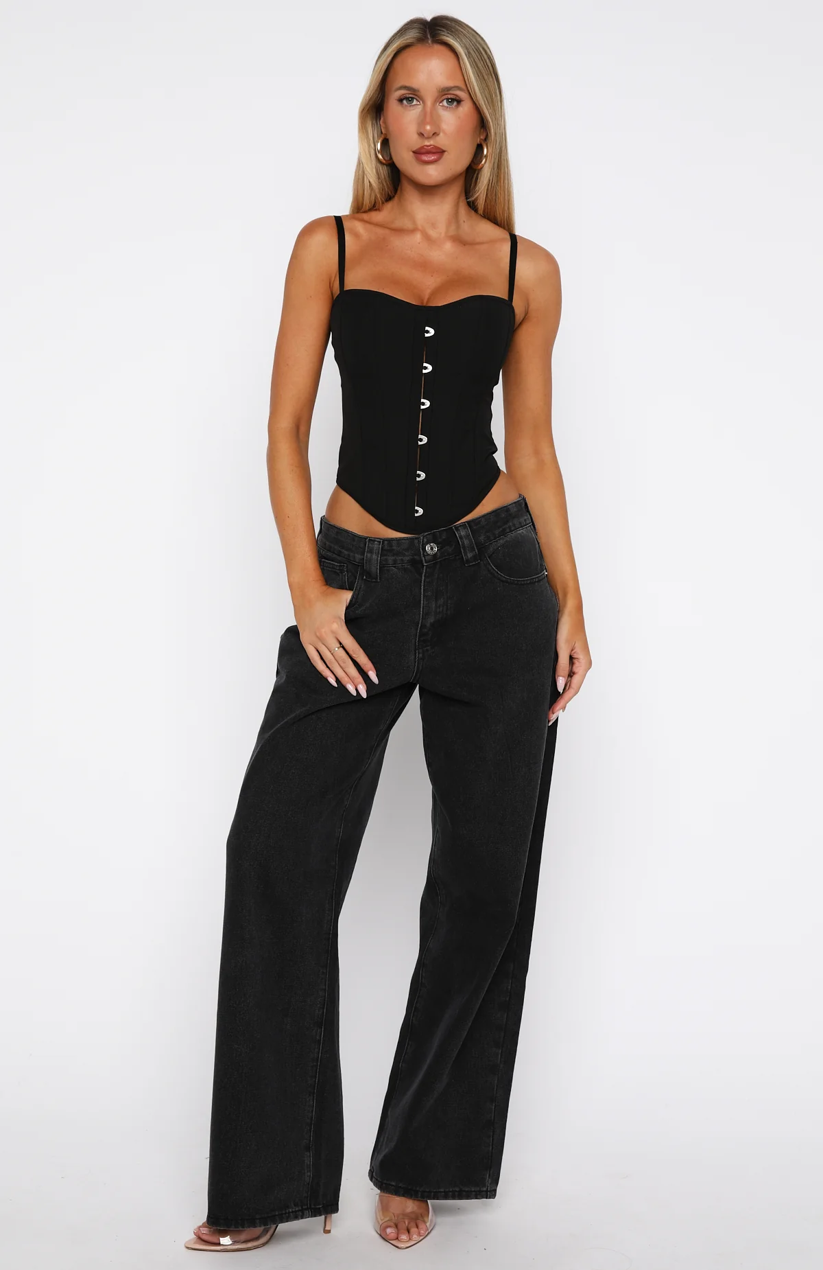 Lost In Paris Bustier Black - Image 5
