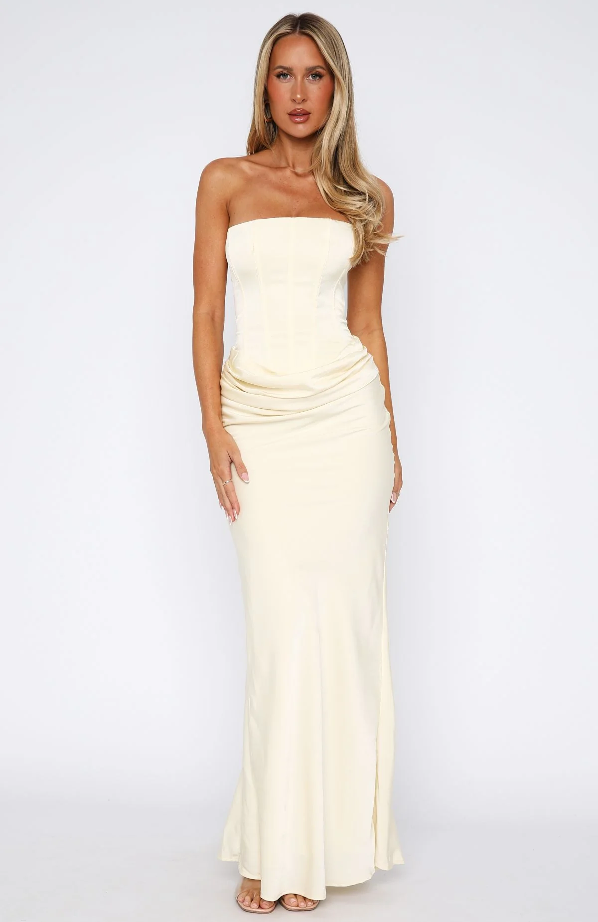 Love This Feeling Maxi Dress Butter - Image 2