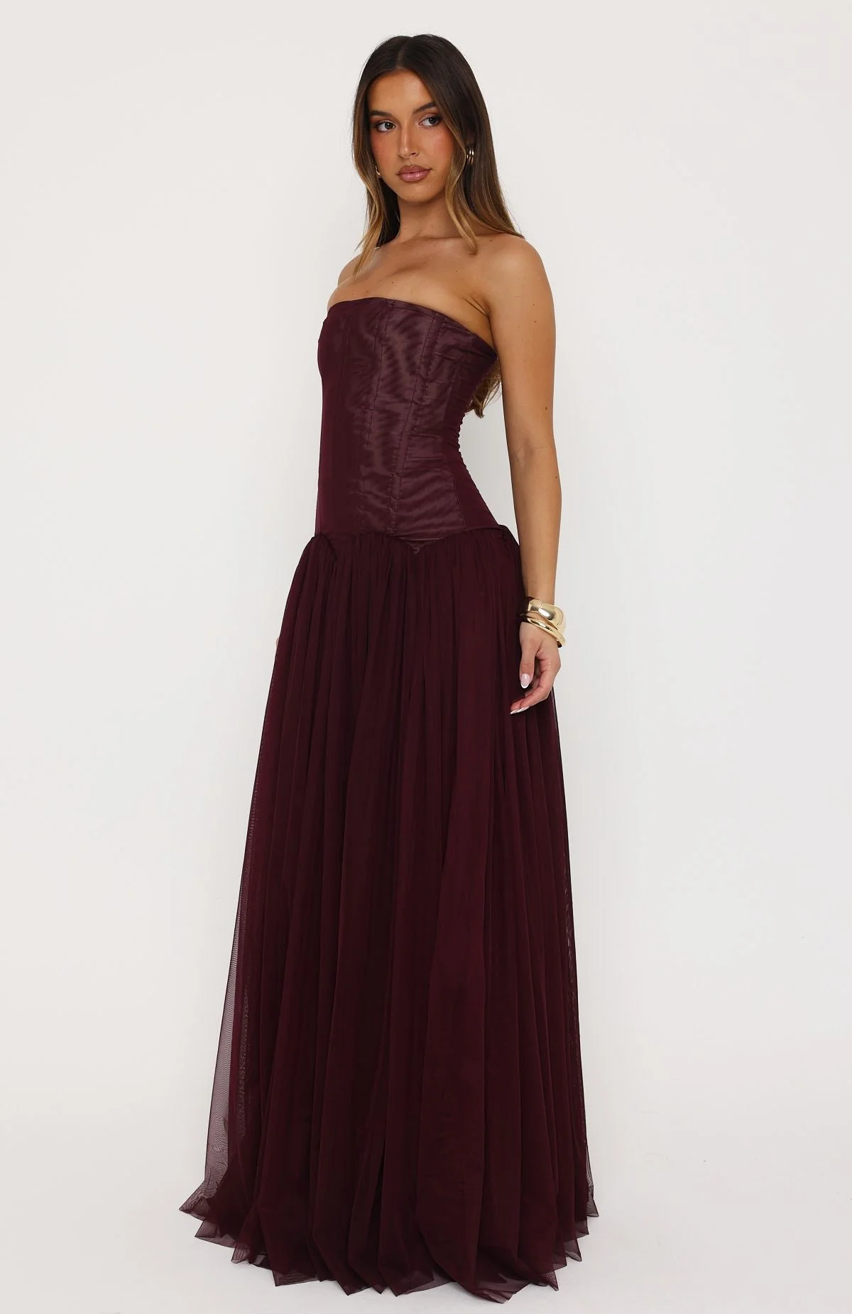 Magic Muse Maxi Dress Fig - Image 4