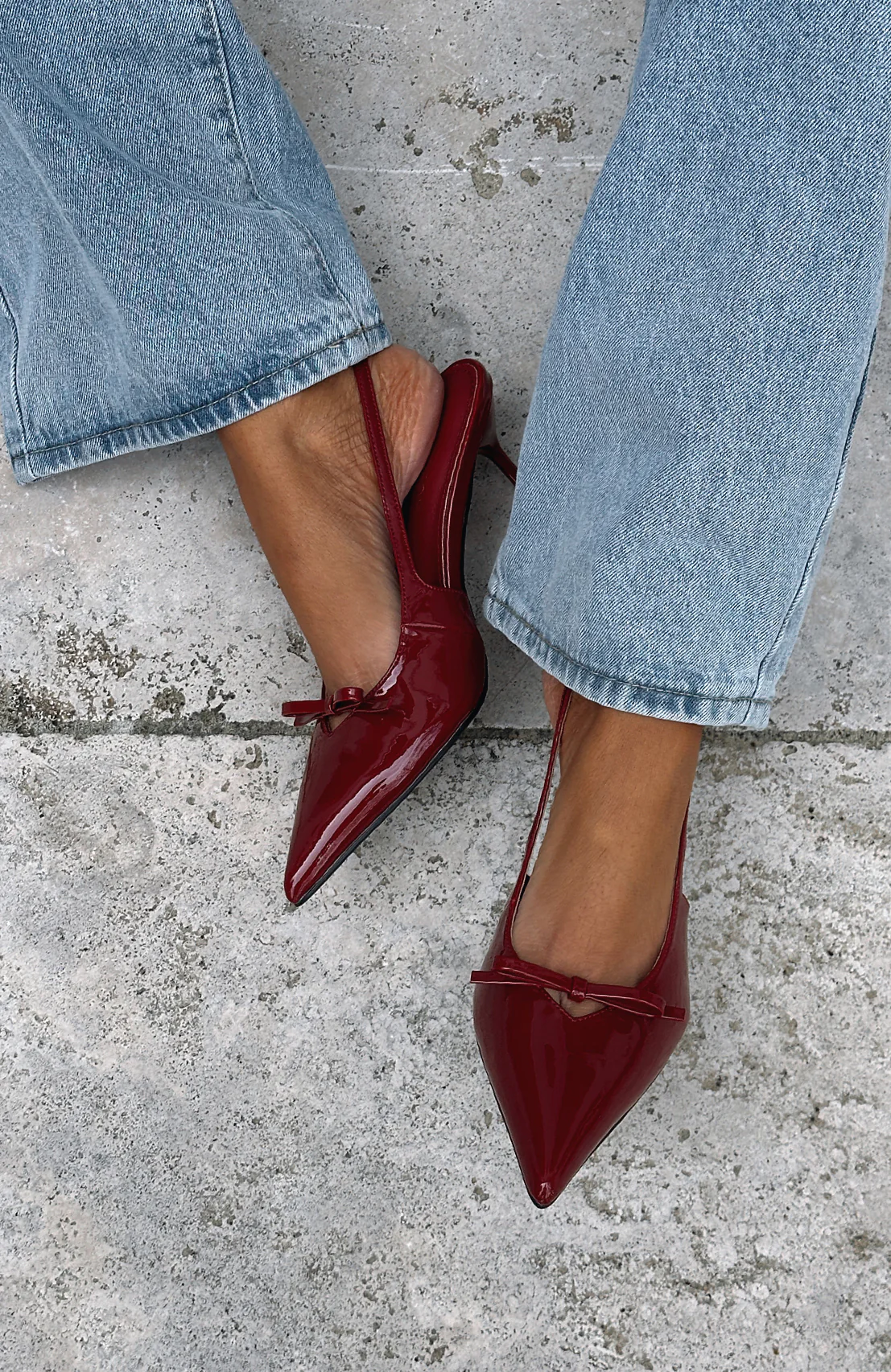 Make Me Blush Heels Cherry - Image 5