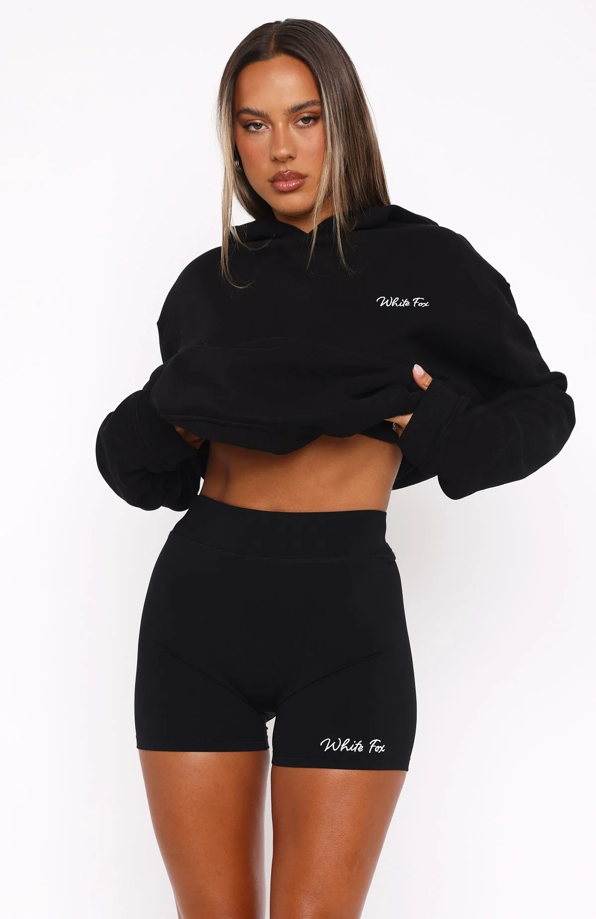 Match Your Words Bike Shorts Black - Image 2