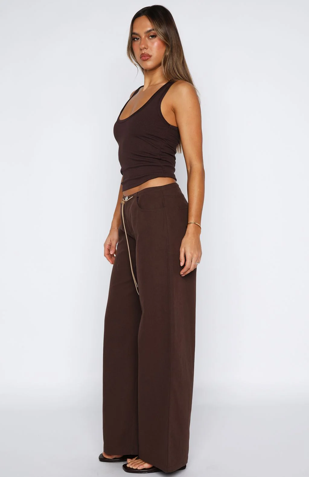 Never Really Over Pants Chocolate - Image 3
