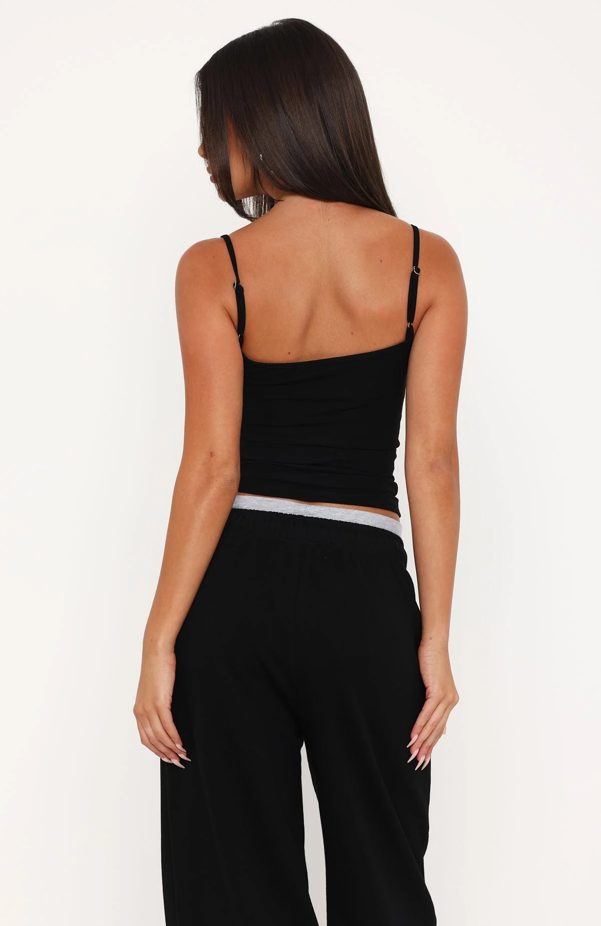 Off The Field Singlet Top Black - Image 4