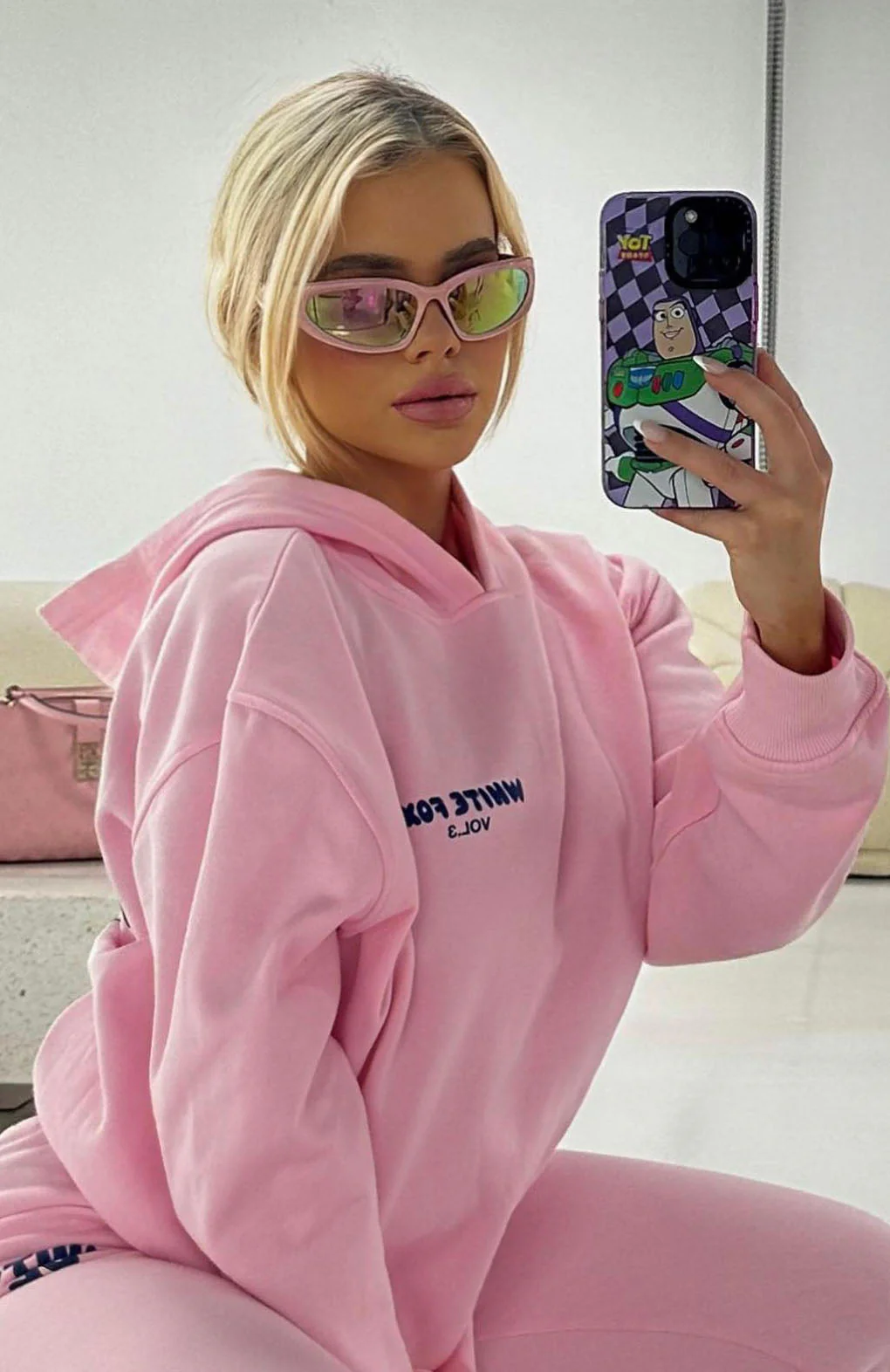 Offstage Hoodie Posy Pink - Image 7