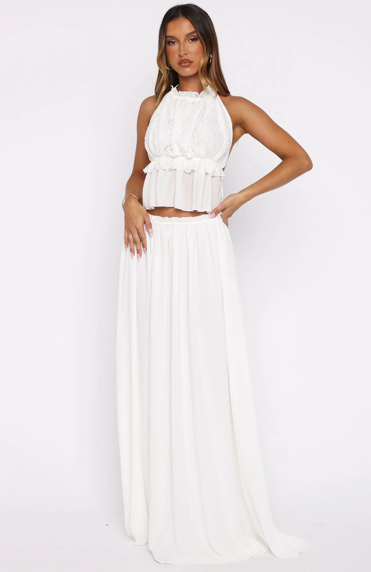 Pure Magic Maxi Skirt White - Image 3