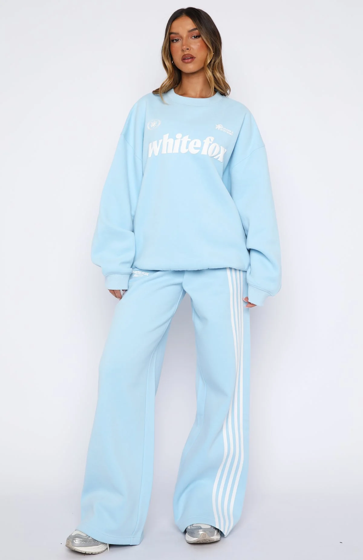 Release 15 Janie Oversized Drop Shoulder Sweater Blue - Image 6