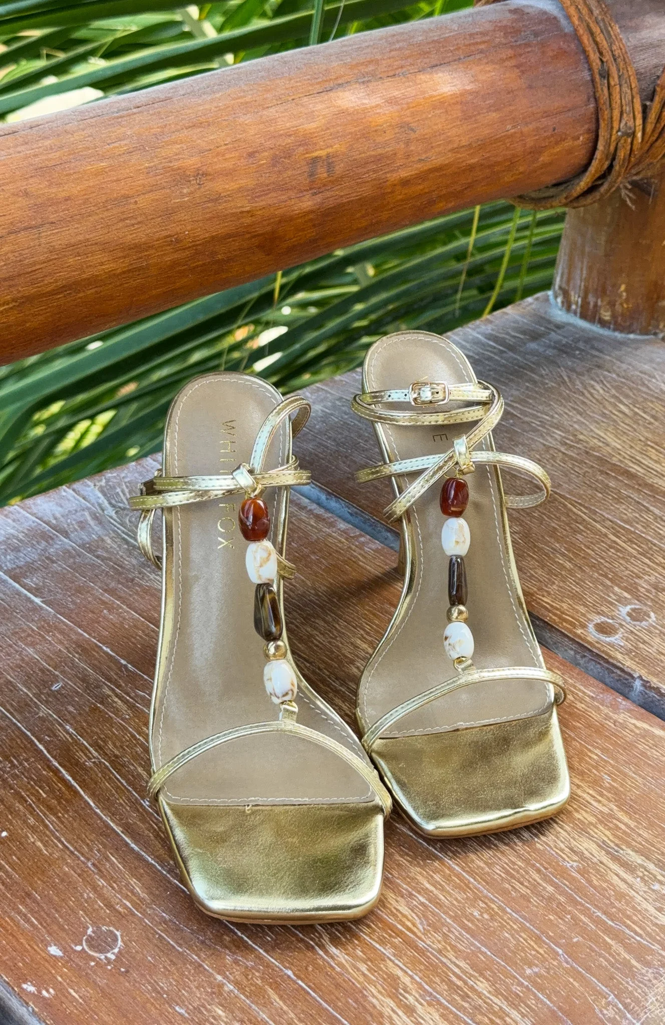 Robbie Heels Light Gold PU - Image 2