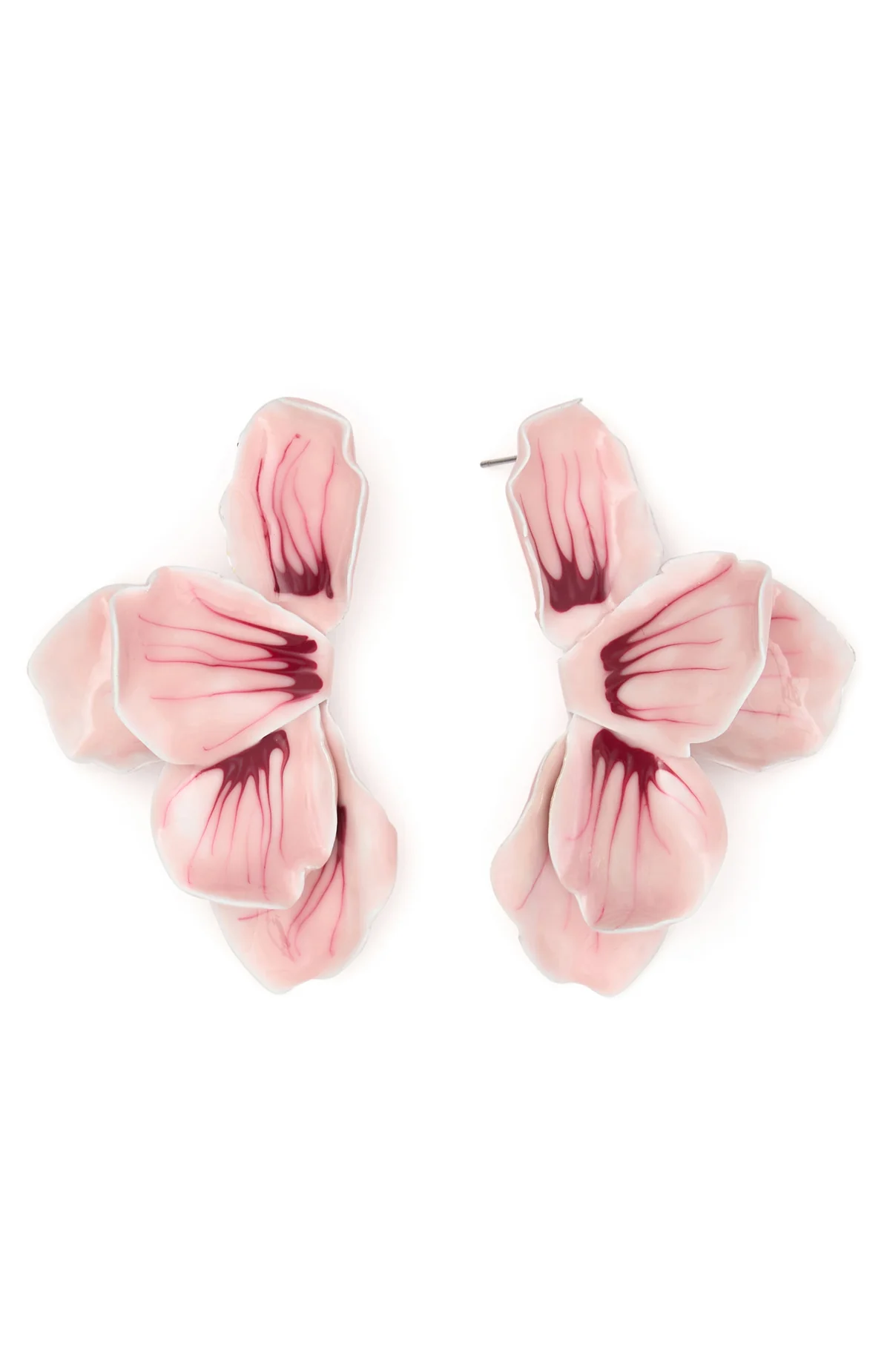 Rue Earrings Pink - Image 2