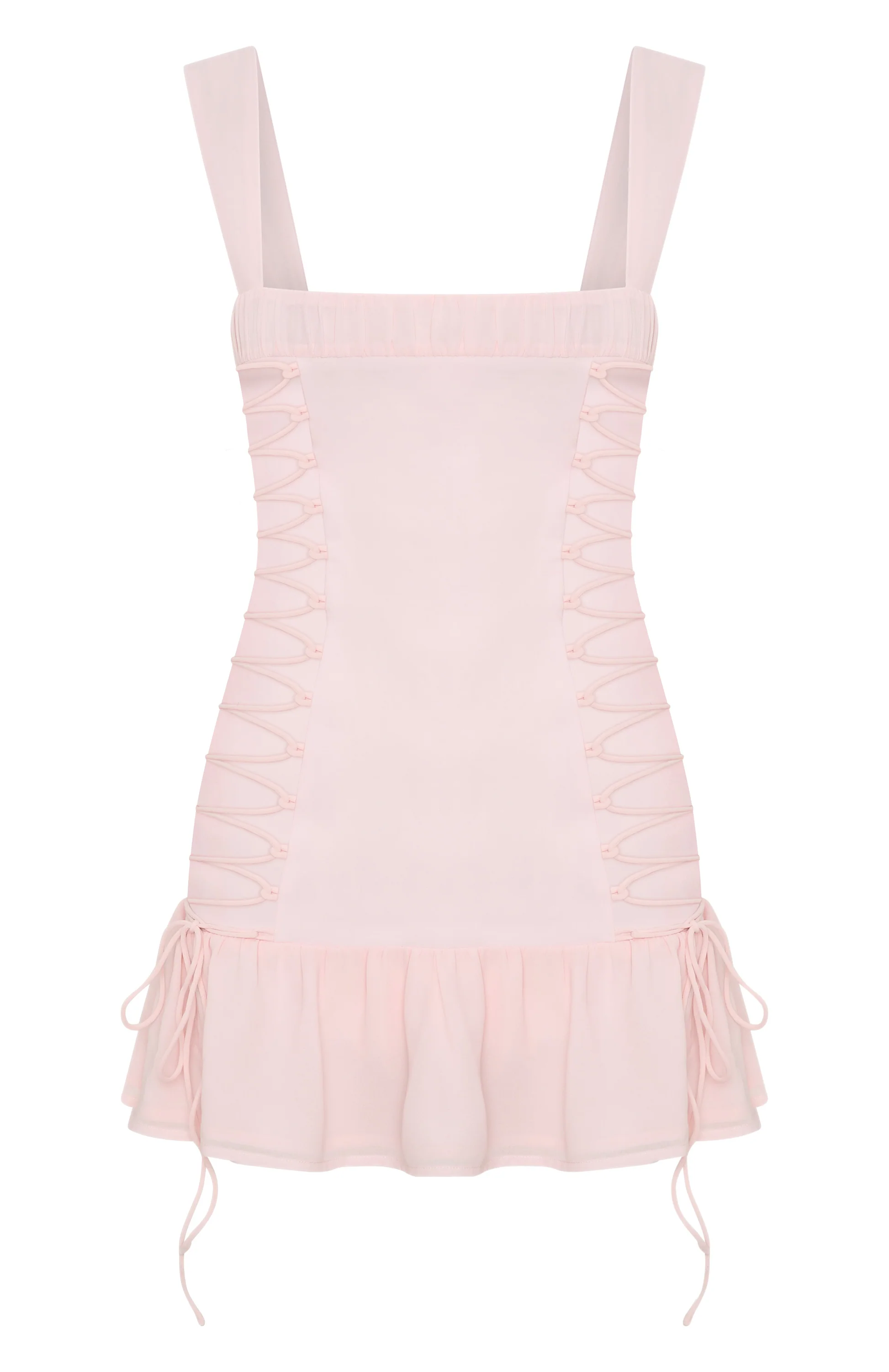 Rush In Mini Dress Baby Pink - Image 6