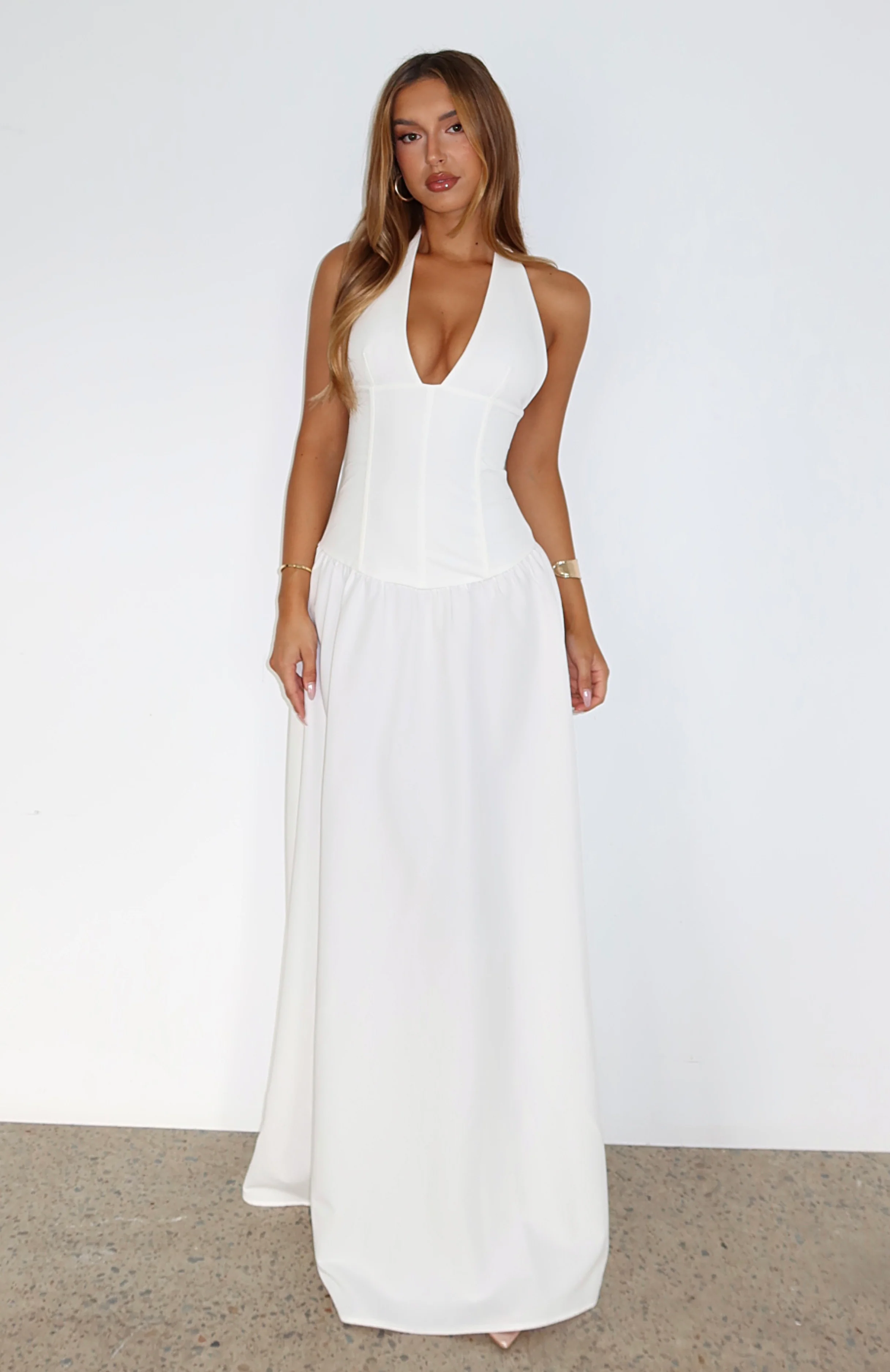 Say You Love Maxi Dress White - Image 2