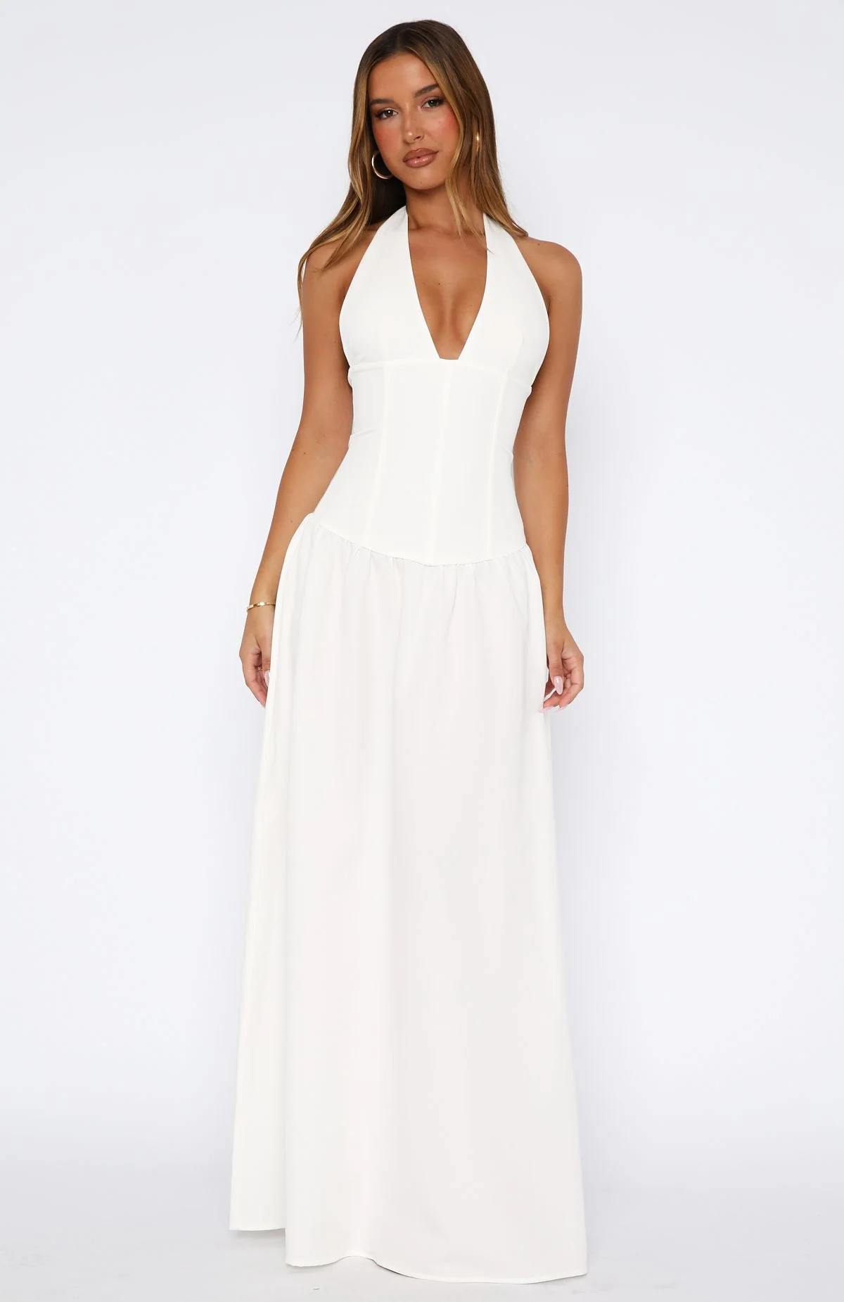 Say You Love Maxi Dress White - Image 3