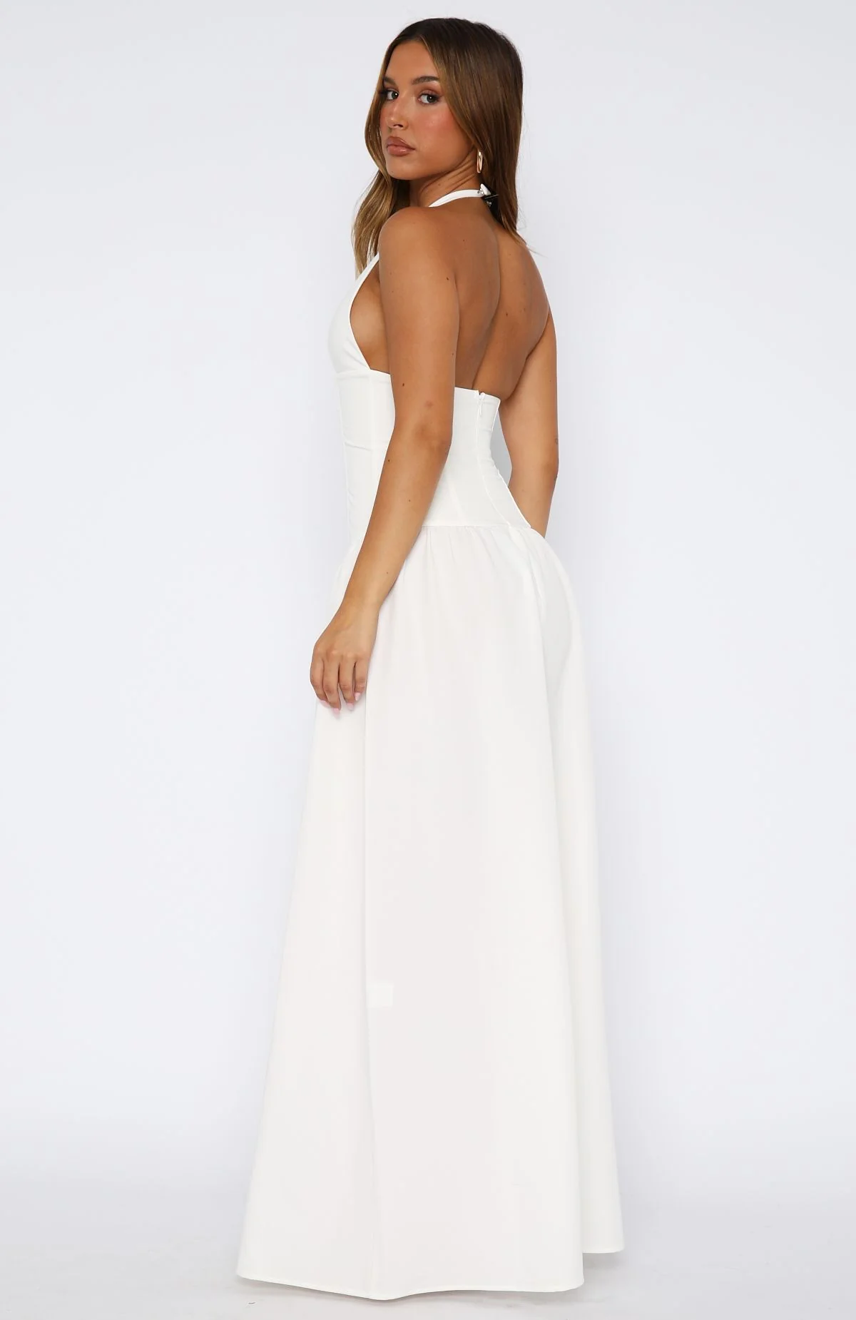 Say You Love Maxi Dress White - Image 5
