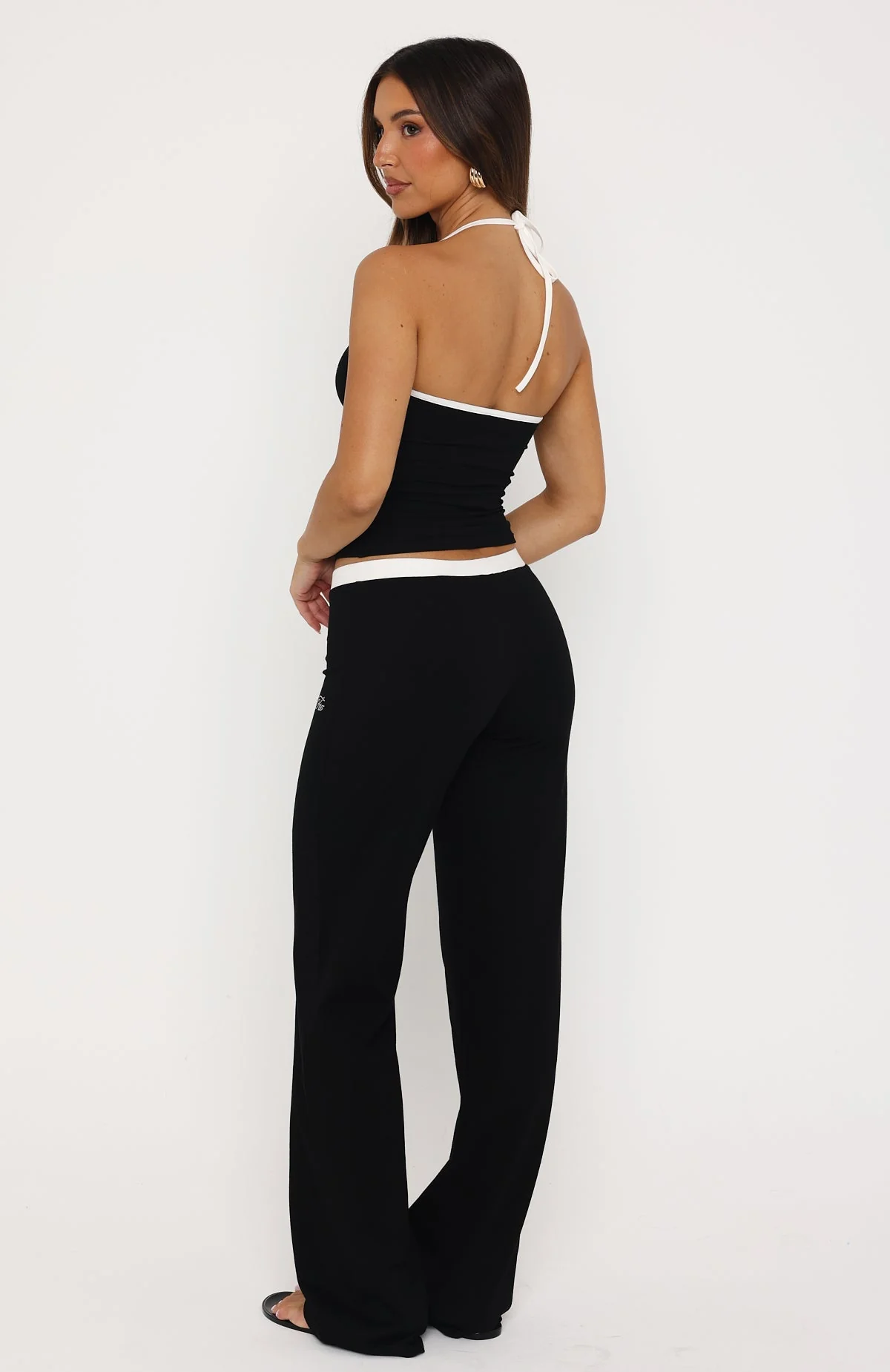She's A Princess Straight Leg Pants Black - Image 4