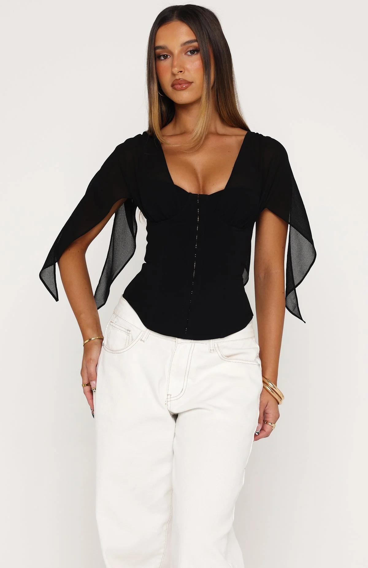 Soft Whisper Bustier Black - Image 2